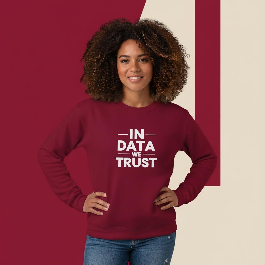 In Data We Trust – AI & Data Science Design for Tech Enthusiasts | Algomerch