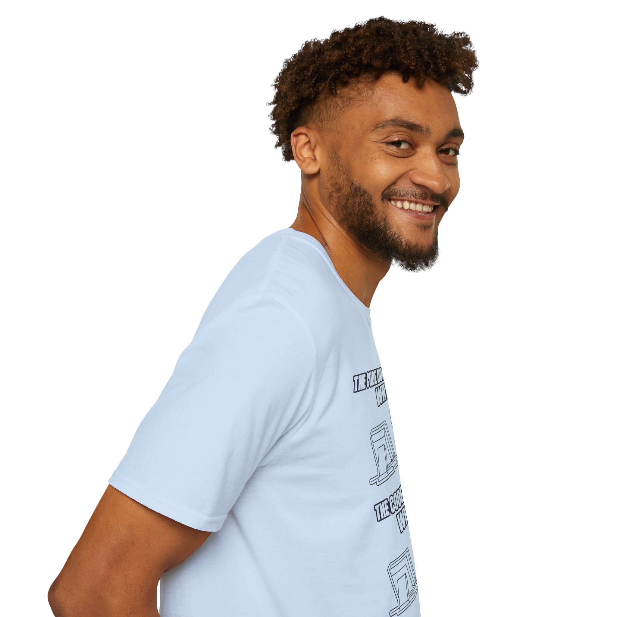 Now That Is a Powerful Cat — Funny AI Meme T-Shirt for Tech Nerds - Image 108