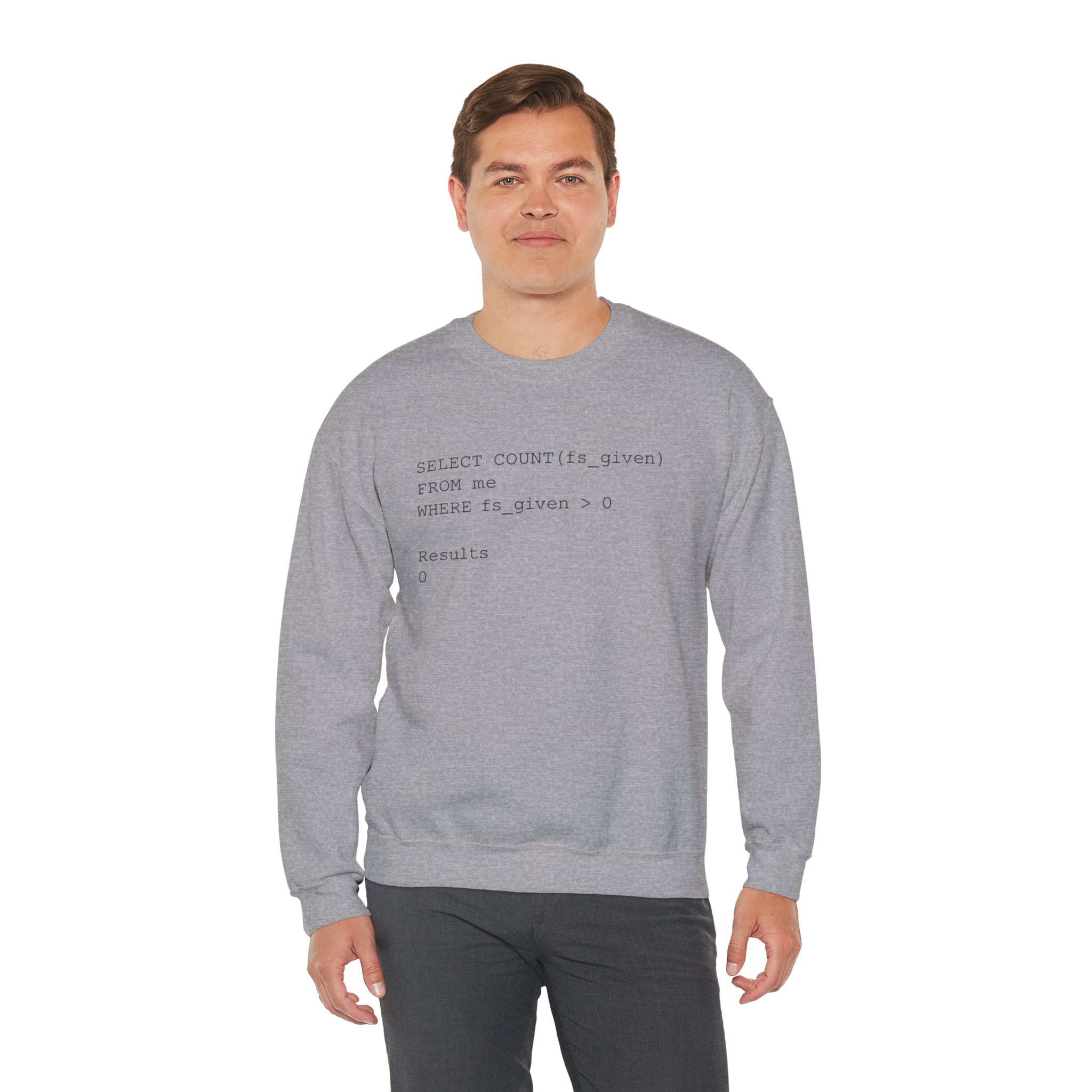 SELECT COUNT Funny SQL Sweatshirt for Data Engineers & Developers - Image 51