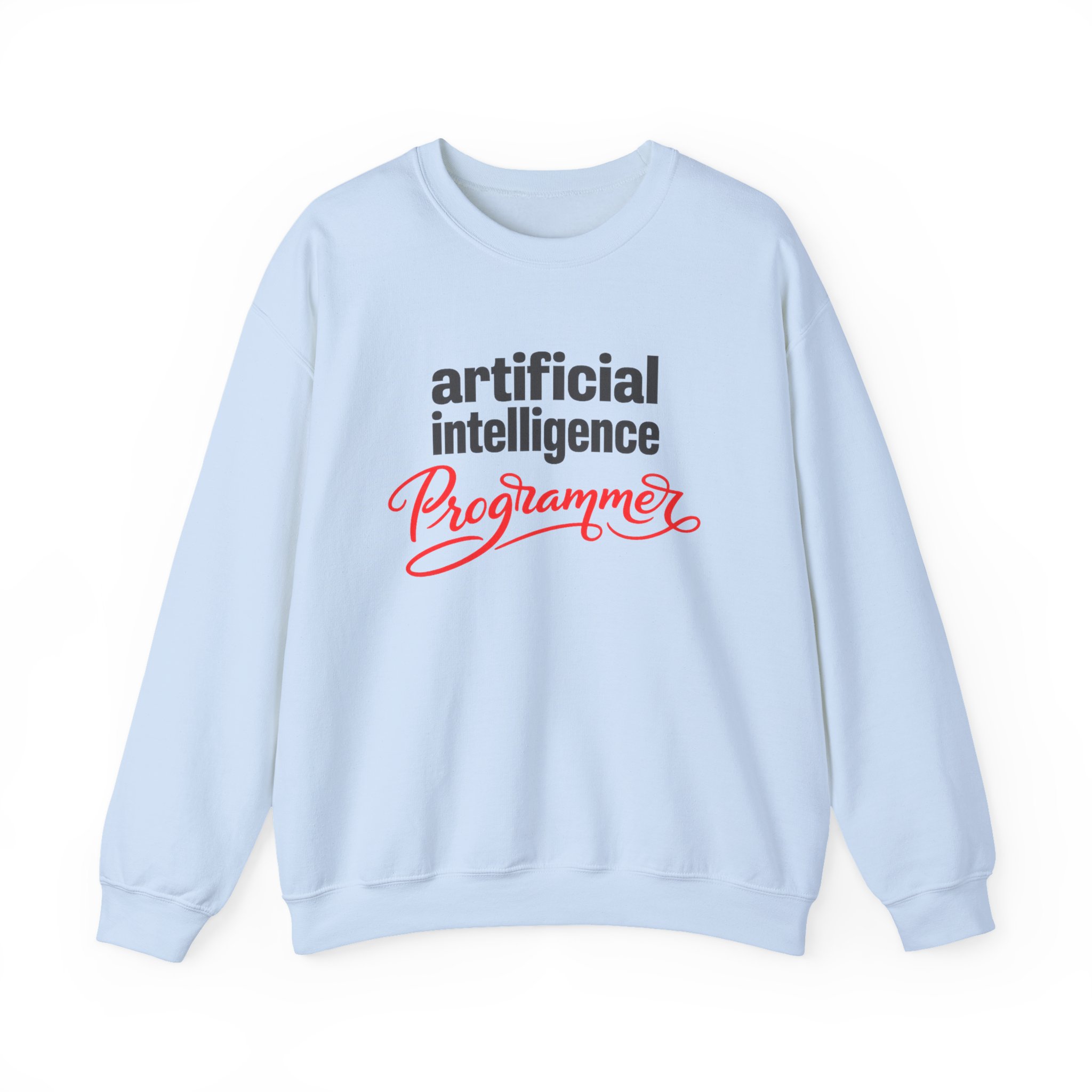 Artificial Intelligence Programmer Sweatshirt | Bold Script Developer Hoodie - Image 36