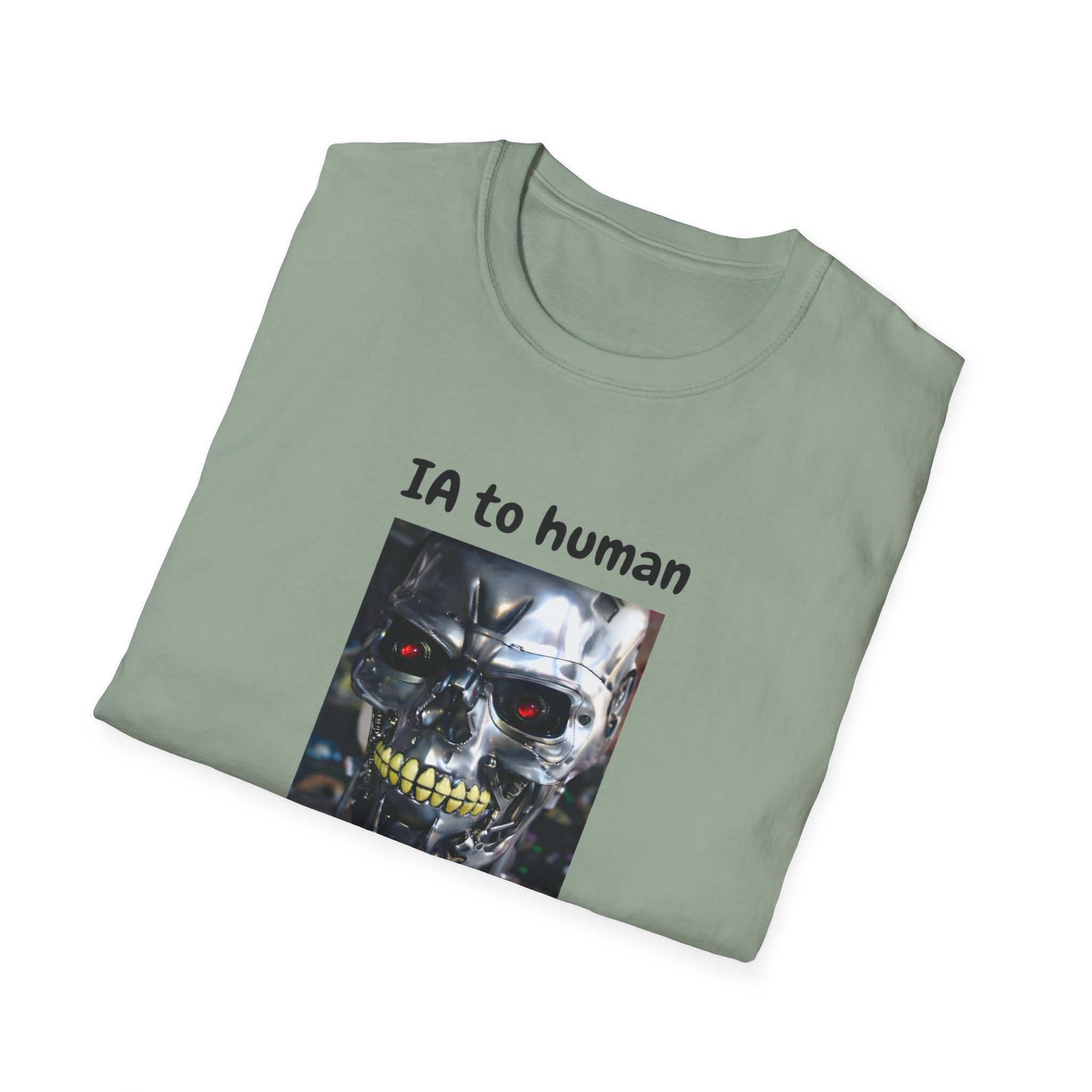IA to Human Don't Worry — Funny AI Humor T-Shirt for Tech & Developers - Image 5