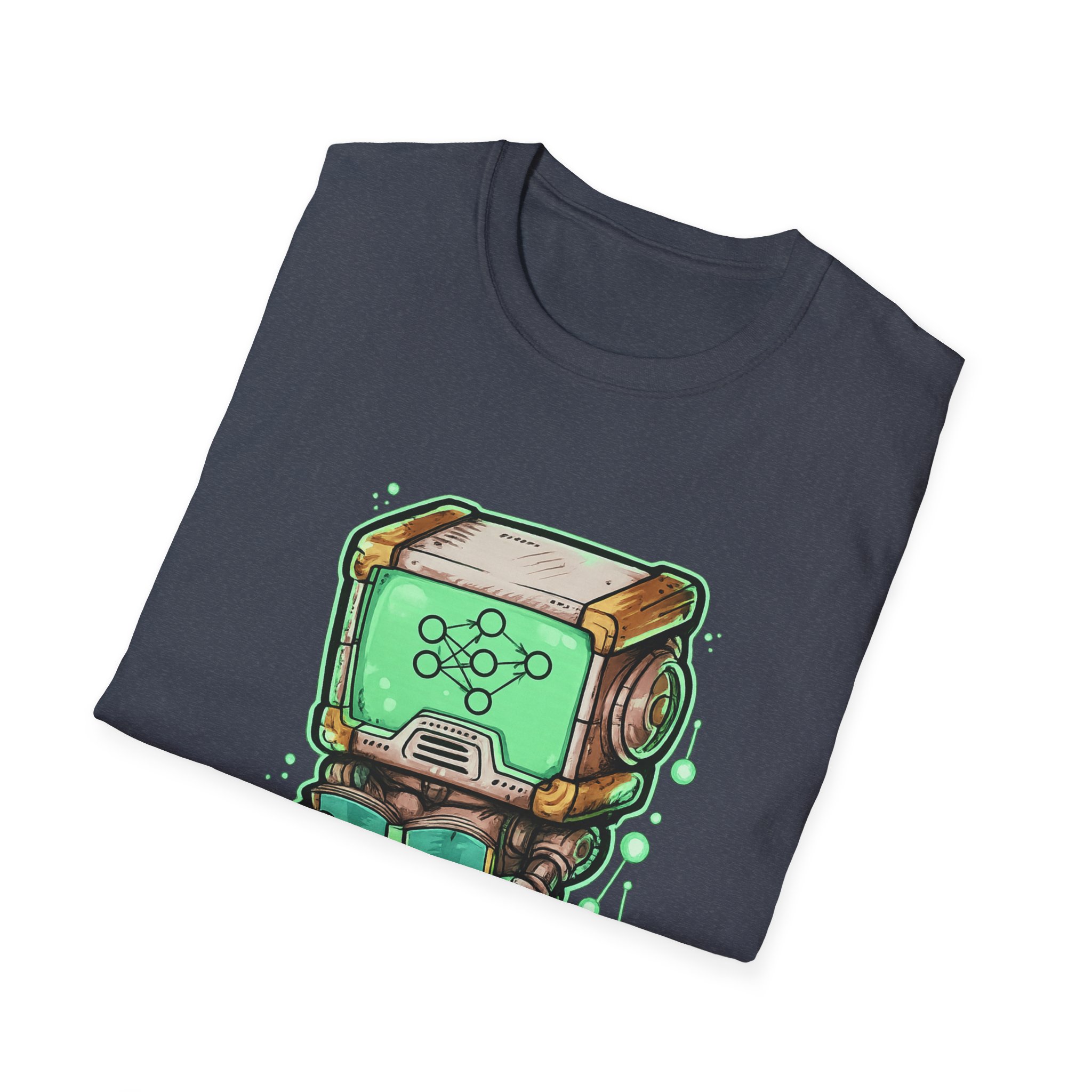 AI Robot Reading Tee | Neural Network Shirt for ML Engineers - Image 121
