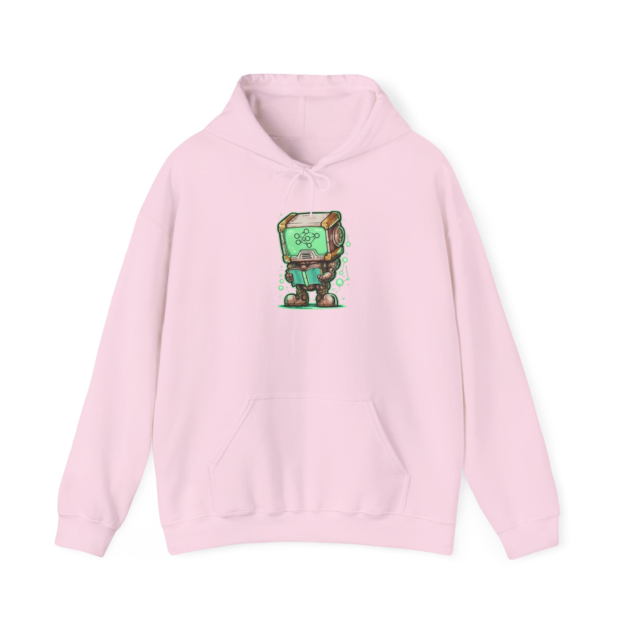 AI Robot Reading Hoodie | Neural Network Sweatshirt for ML Engineers - Image 109