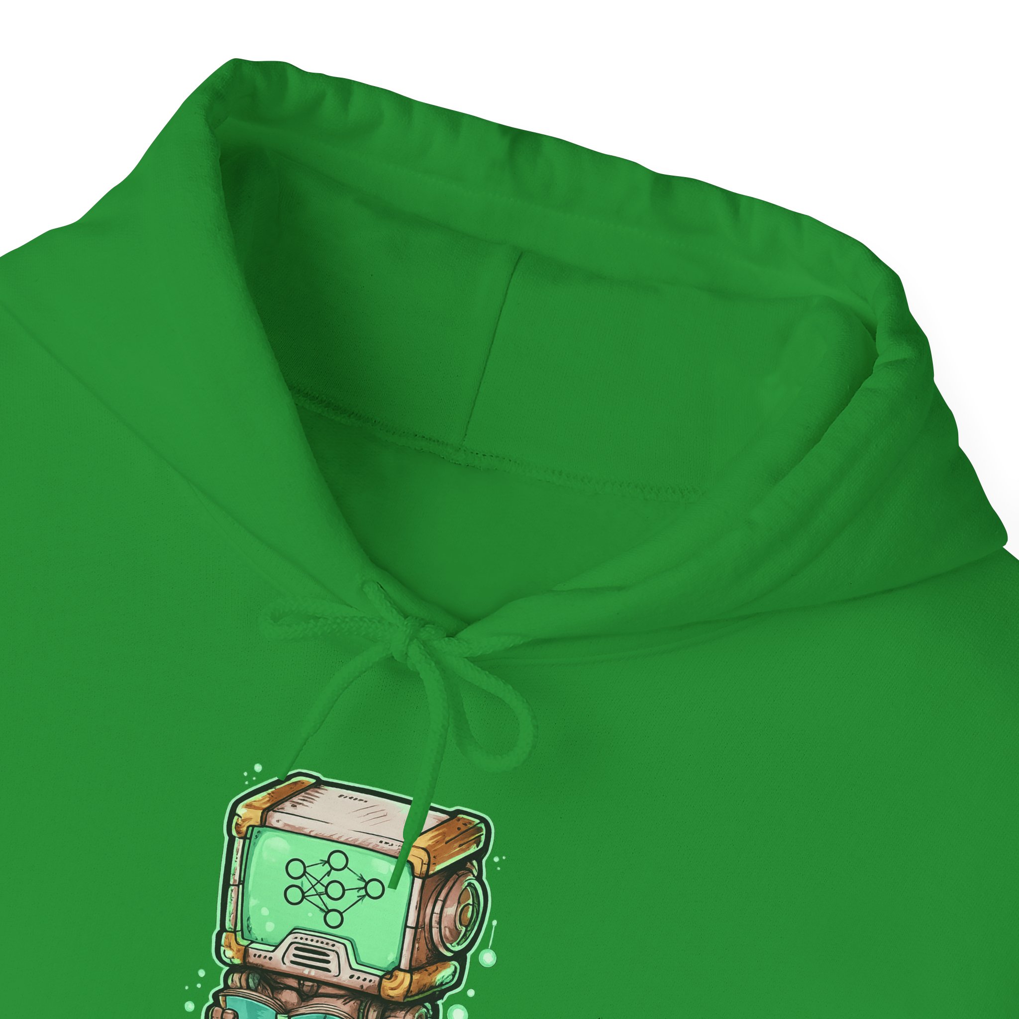 AI Robot Reading Hoodie | Neural Network Sweatshirt for ML Engineers - Image 68