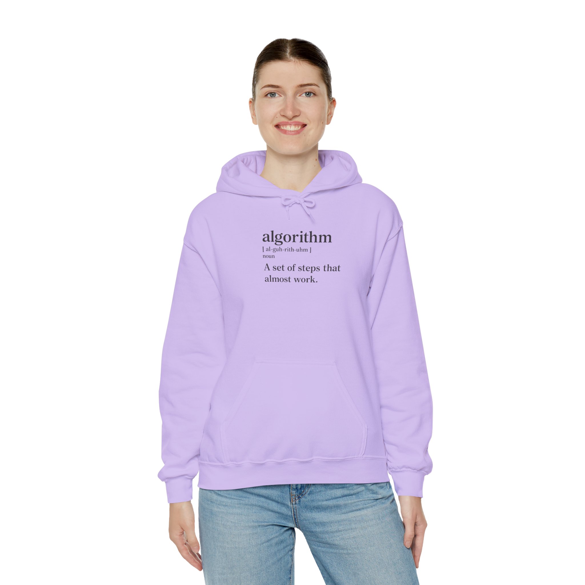 Algorithm Definition – A Set of Steps That Almost Work Funny Hoodie - Image 106