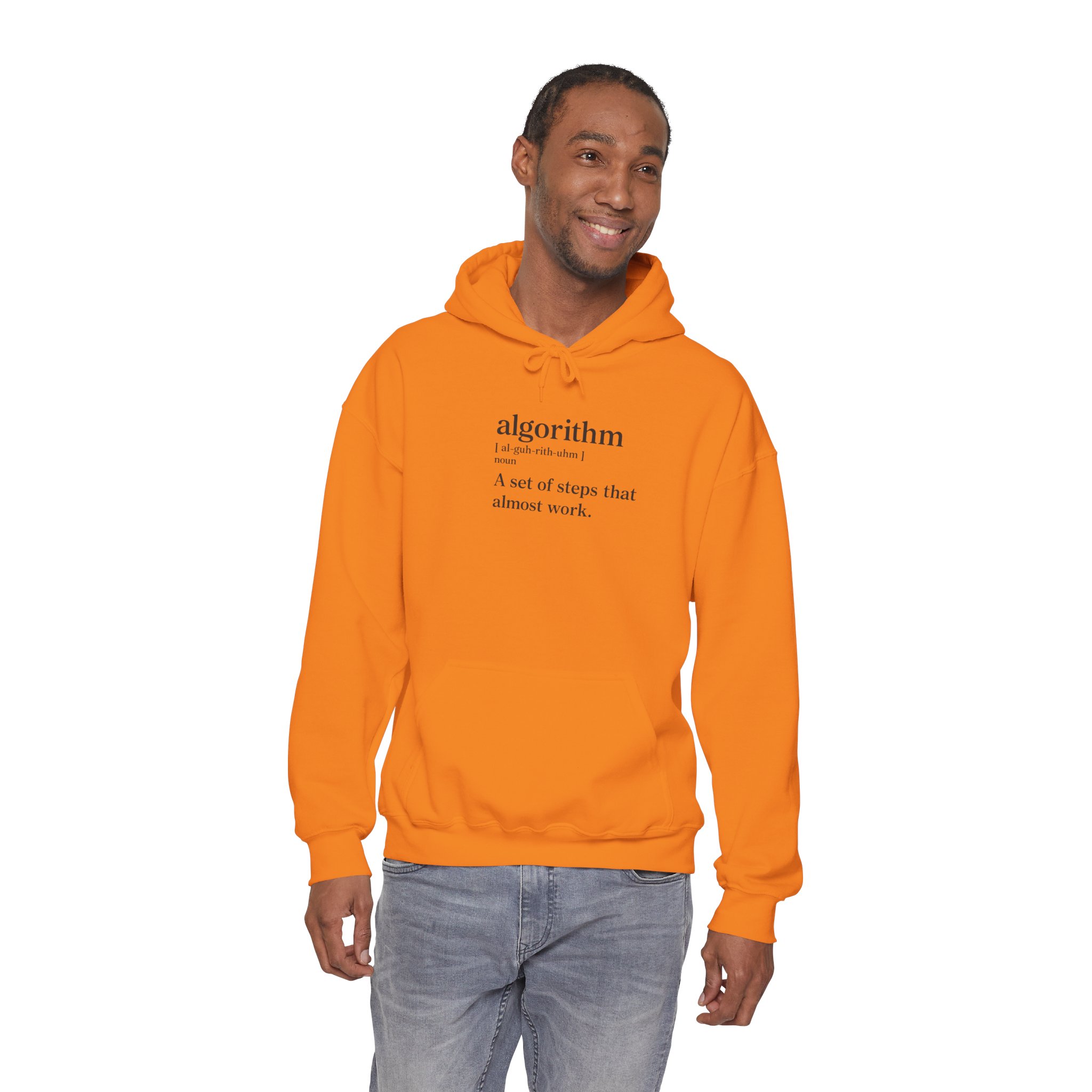 Algorithm Definition – A Set of Steps That Almost Work Funny Hoodie - Image 75
