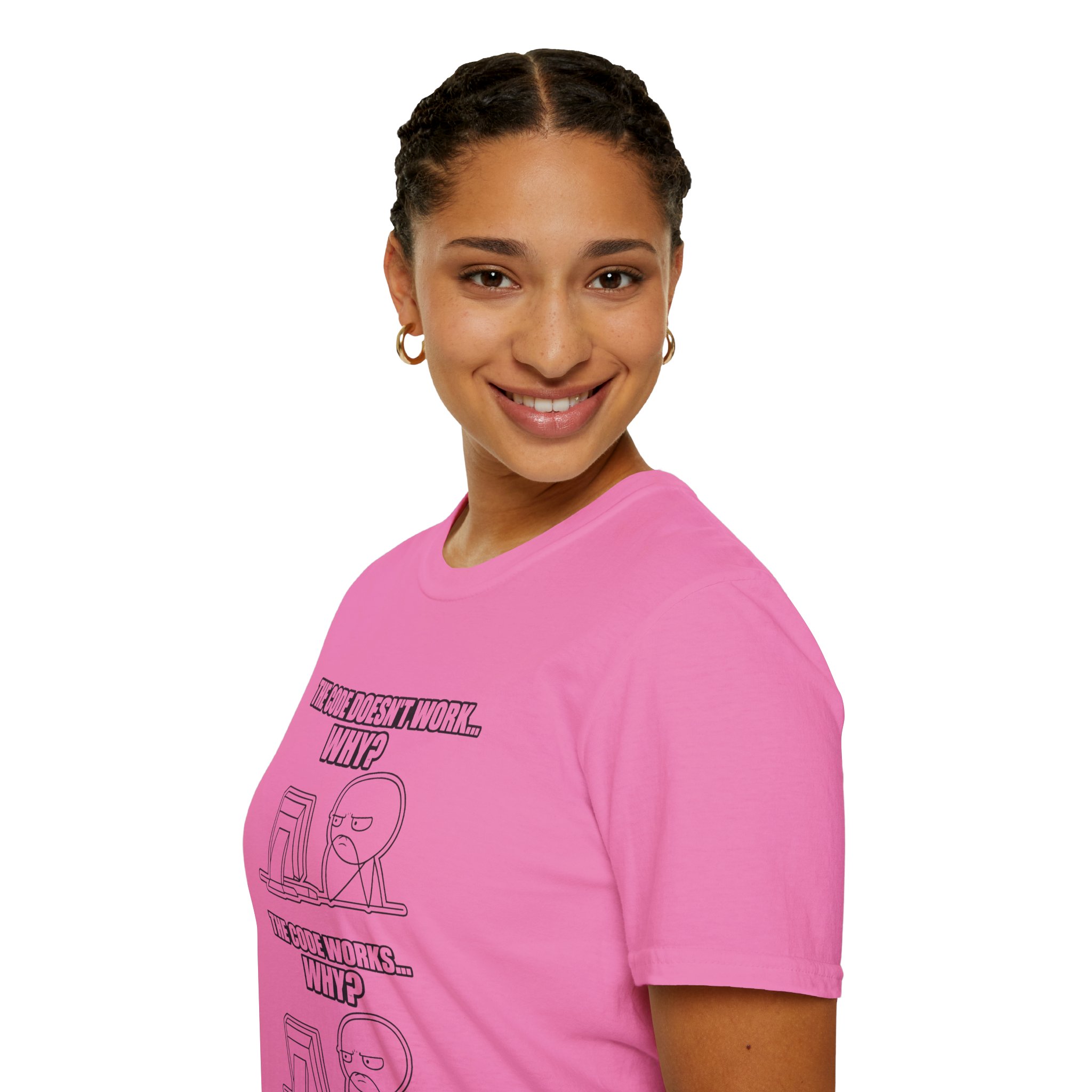Now That Is a Powerful Cat — Funny AI Meme T-Shirt for Tech Nerds - Image 62