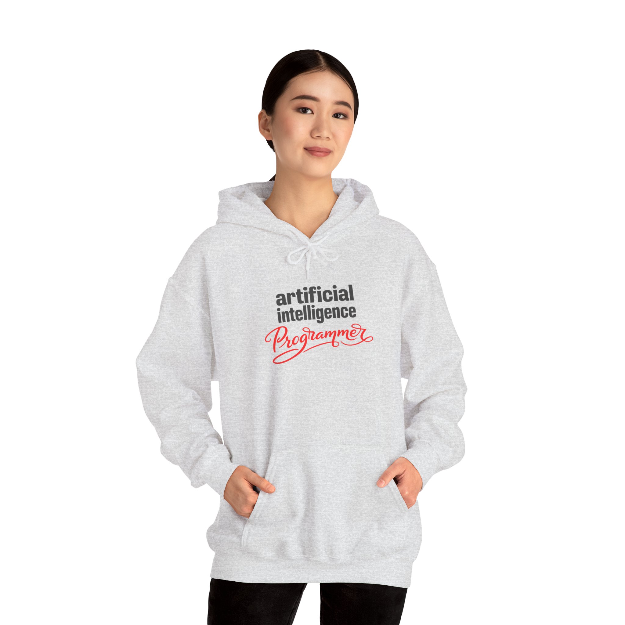 Artificial Intelligence Programmer Hoodie | Bold Script Developer Sweatshirt - Image 26
