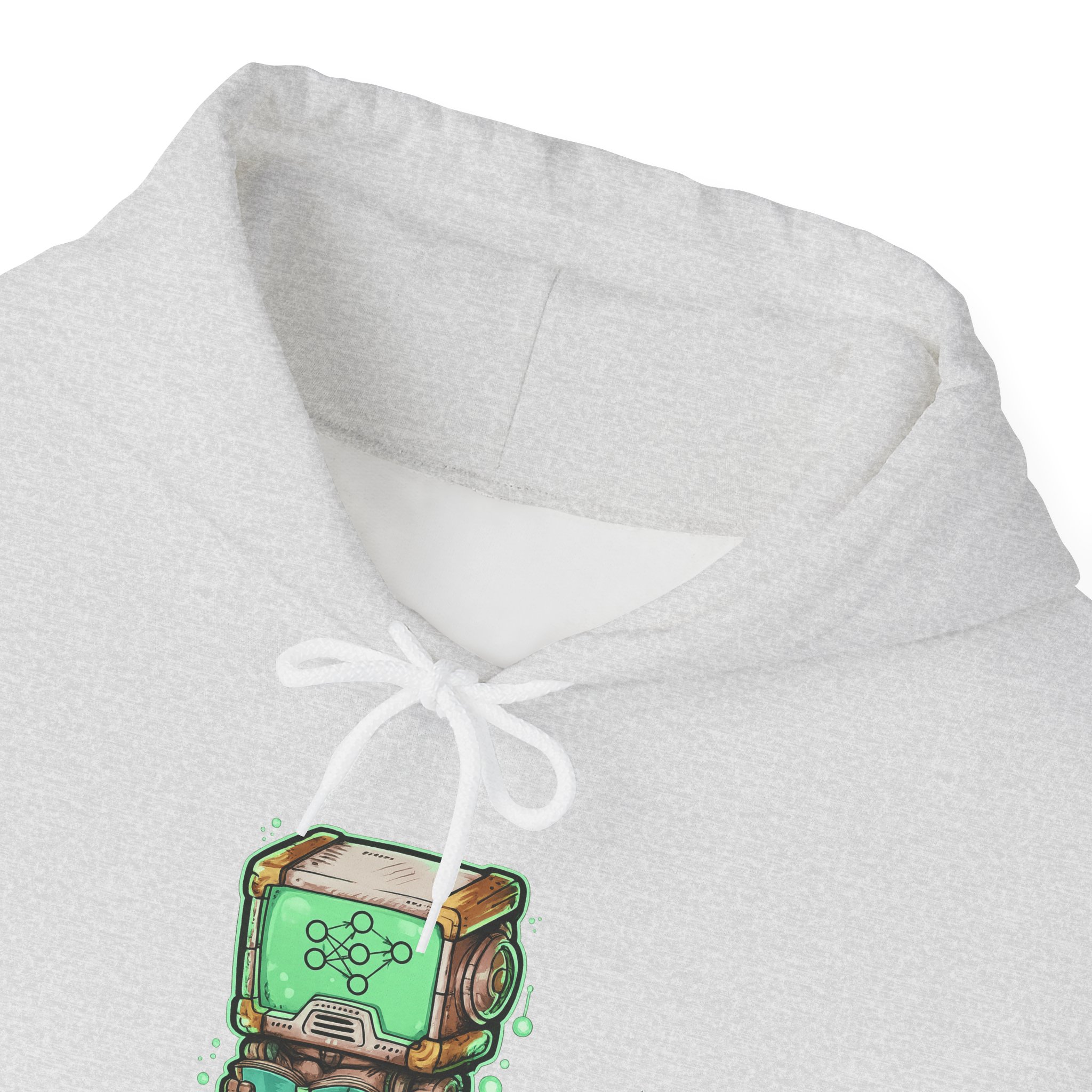AI Robot Reading Hoodie | Neural Network Sweatshirt for ML Engineers - Image 23
