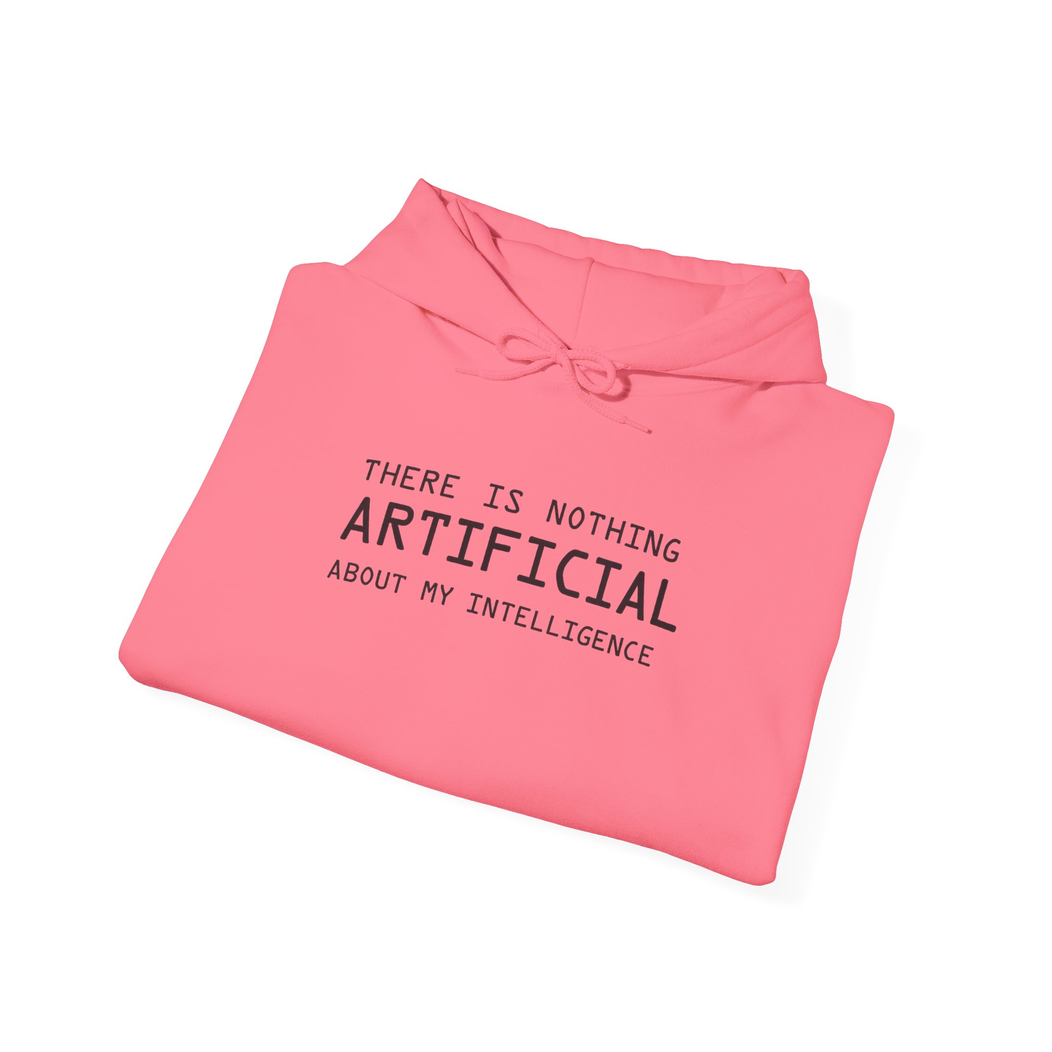 There Is Nothing Artificial About My Intelligence – Funny AI Hoodie - Image 124