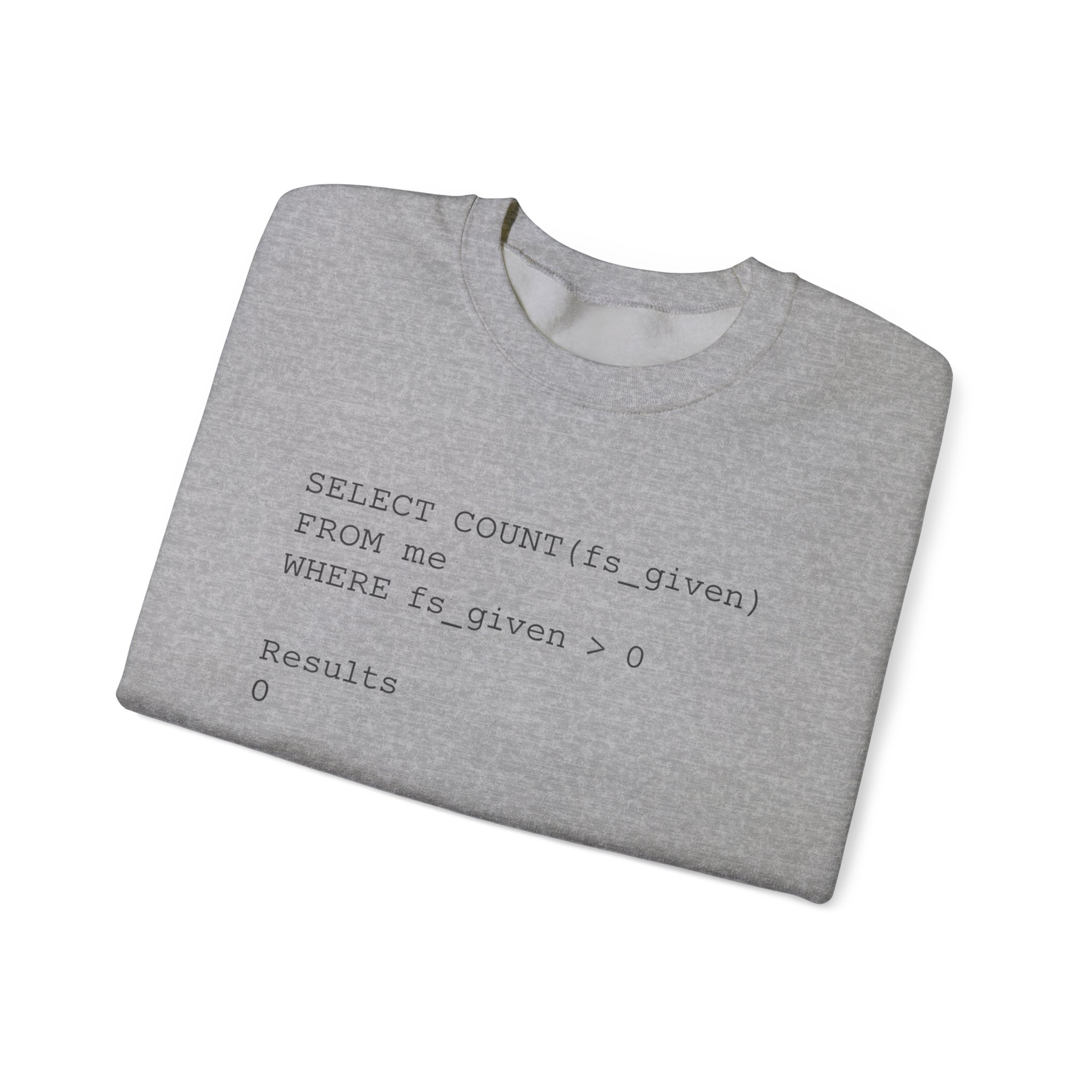 SELECT COUNT Funny SQL Sweatshirt for Data Engineers & Developers - Image 48