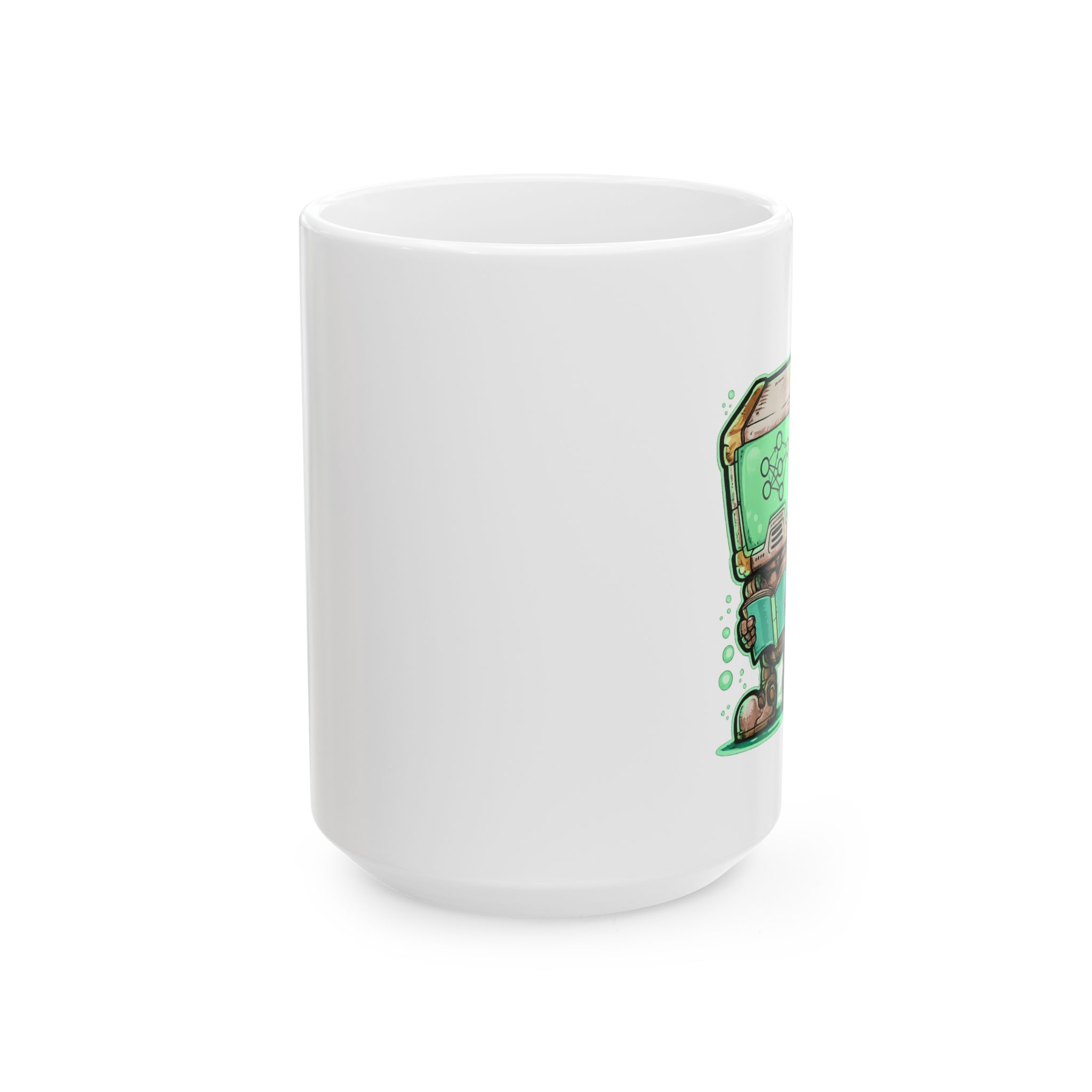 Neural Network Robot Coffee Mug — Funny AI Developer Gift for Machine Learning Engineers and Data Scientists - Image 11