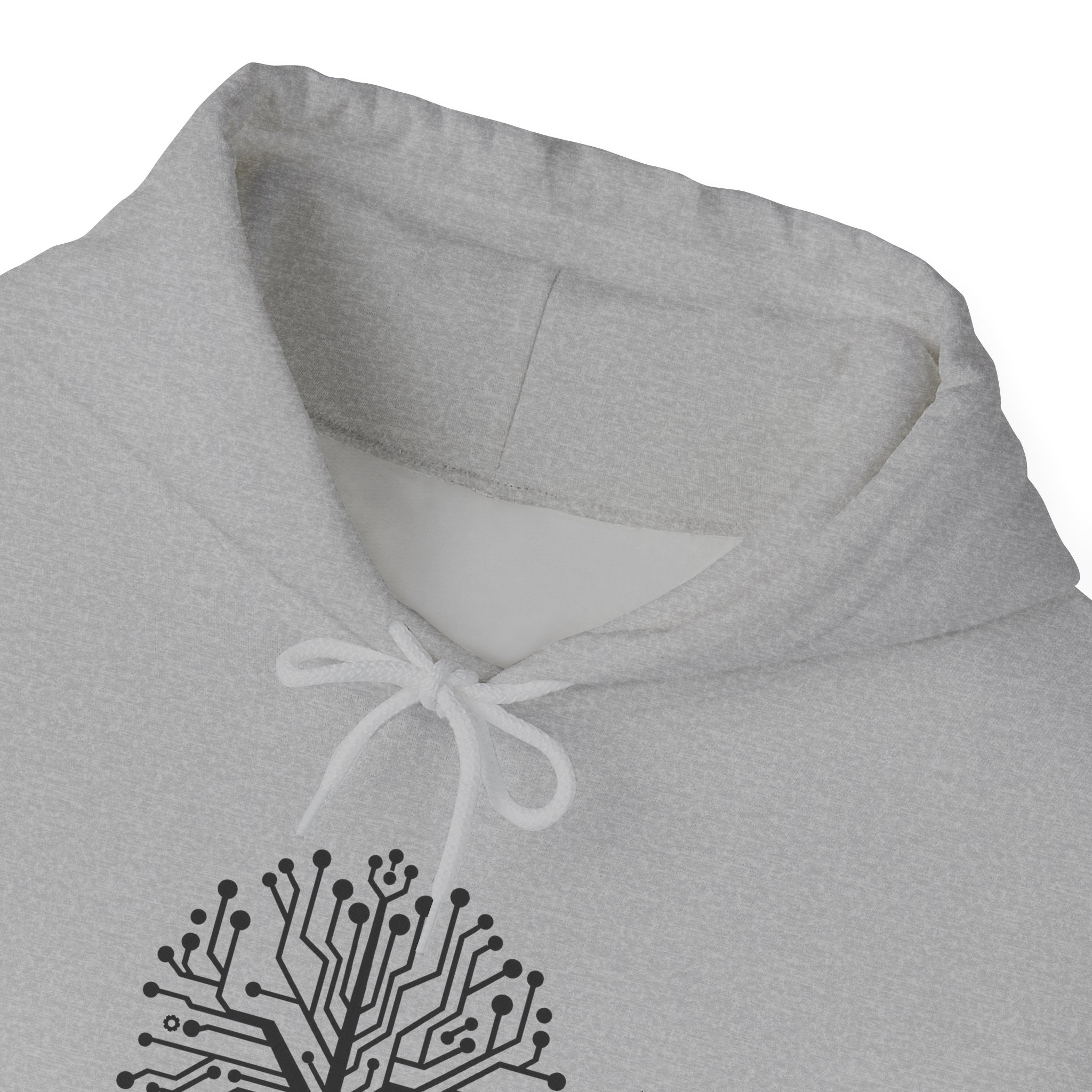 Neural Tree Cat Hoodie | AI Nature Pullover for Developers & Cat Lovers - Image 41