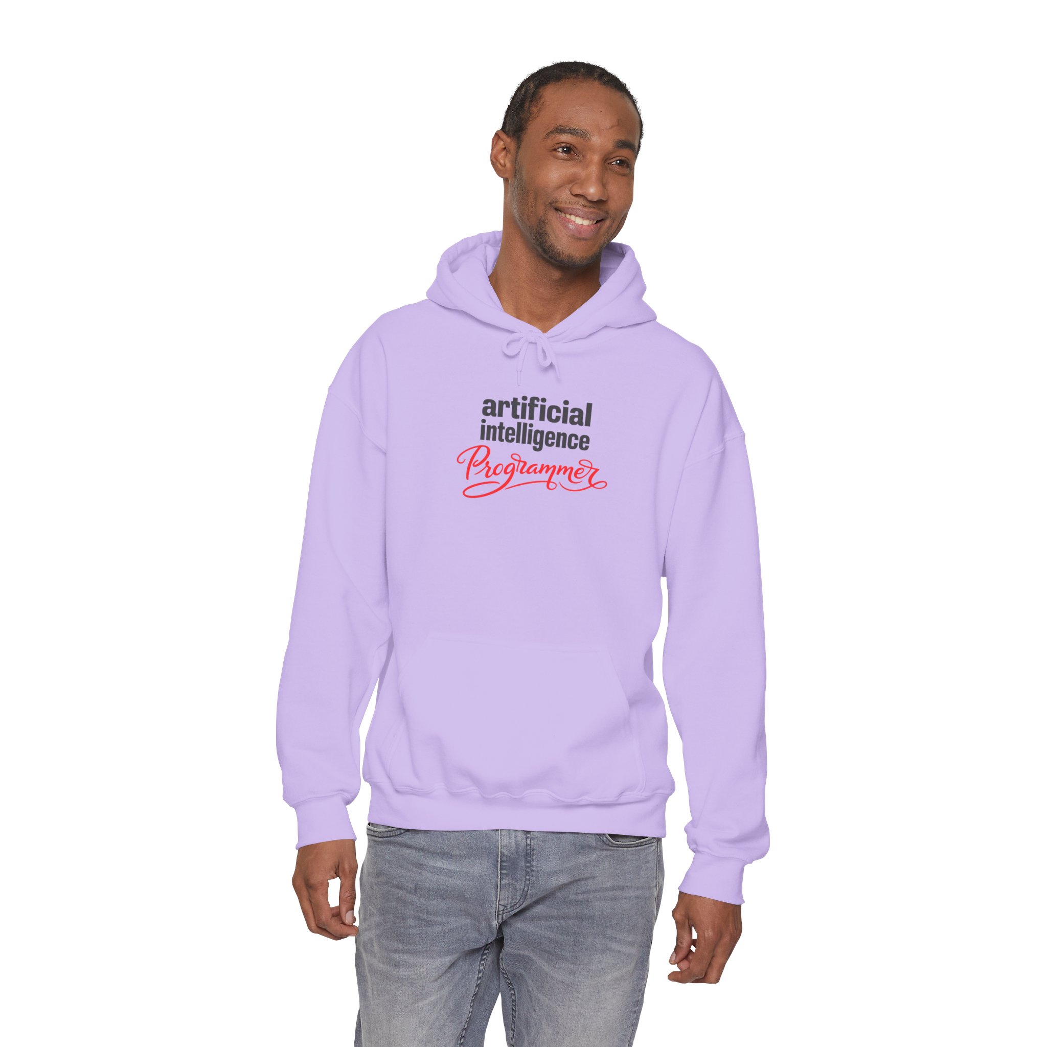 Artificial Intelligence Programmer Hoodie | Bold Script Developer Sweatshirt - Image 78
