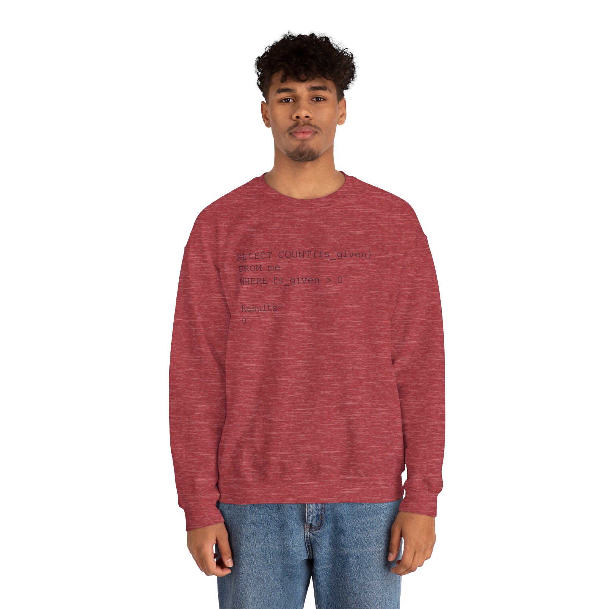 SELECT COUNT Funny SQL Sweatshirt for Data Engineers & Developers - Image 86