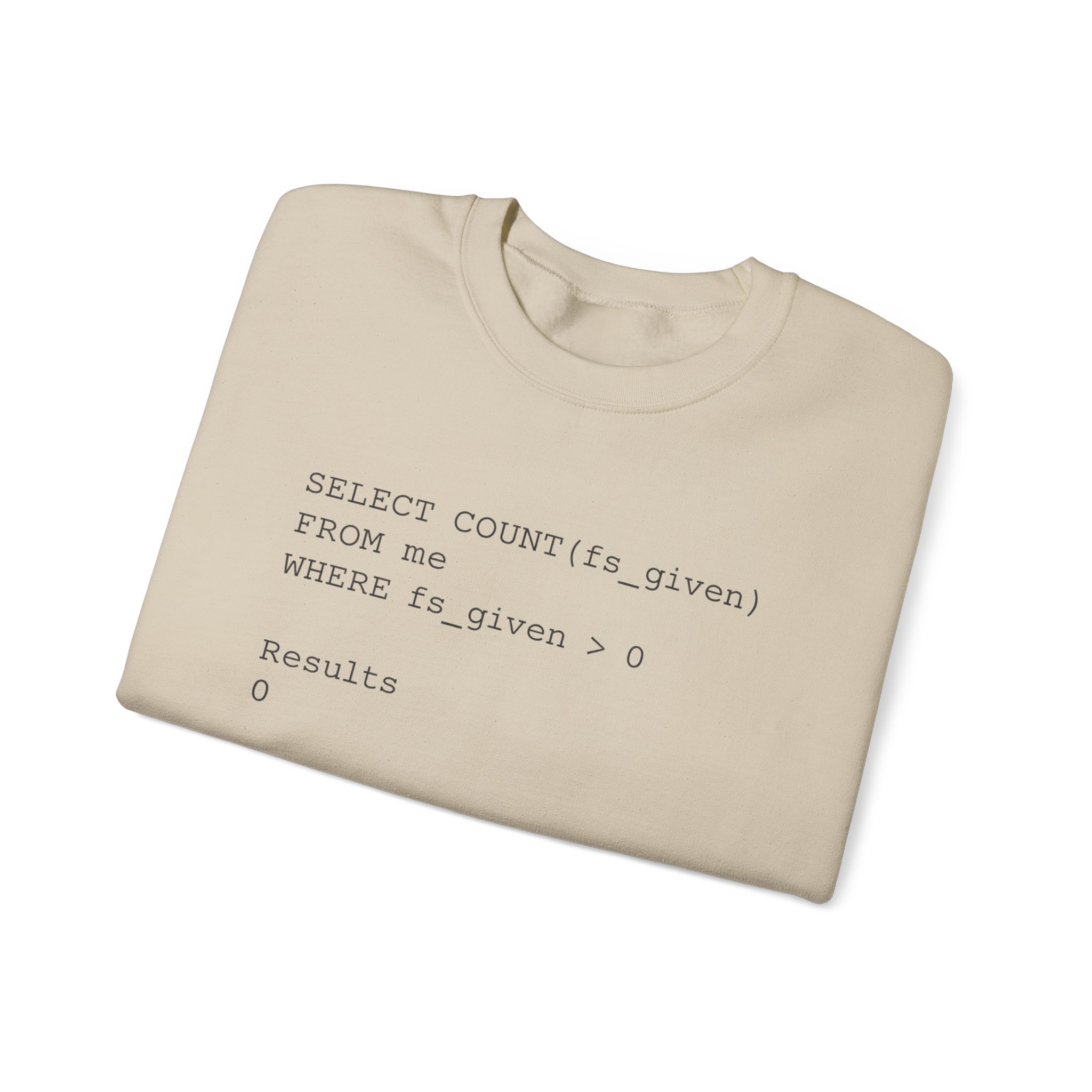 SELECT COUNT Funny SQL Sweatshirt for Data Engineers & Developers - Image 39