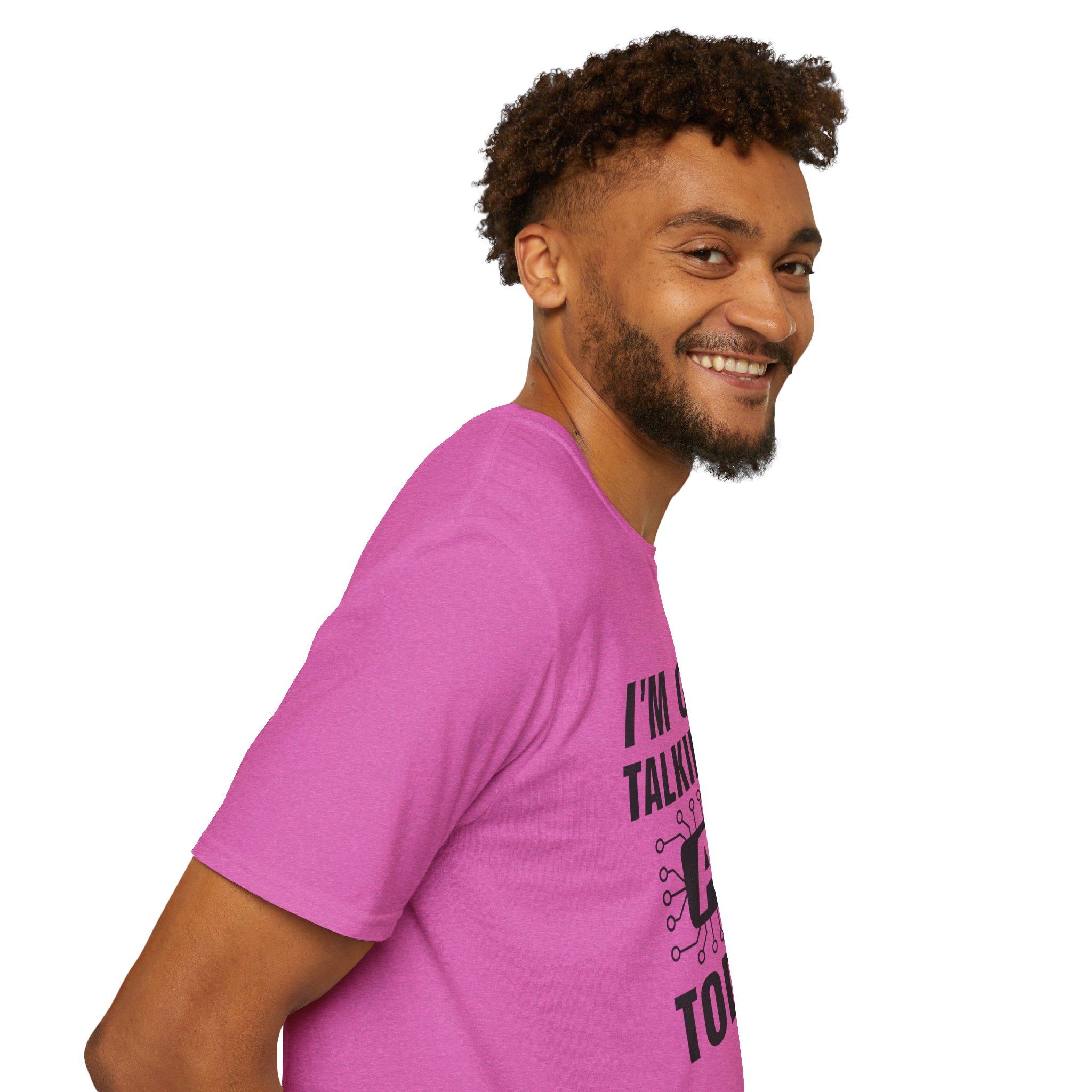I'm Only Talking to AI Today Tee | Funny Introvert Tech Shirt - Image 133