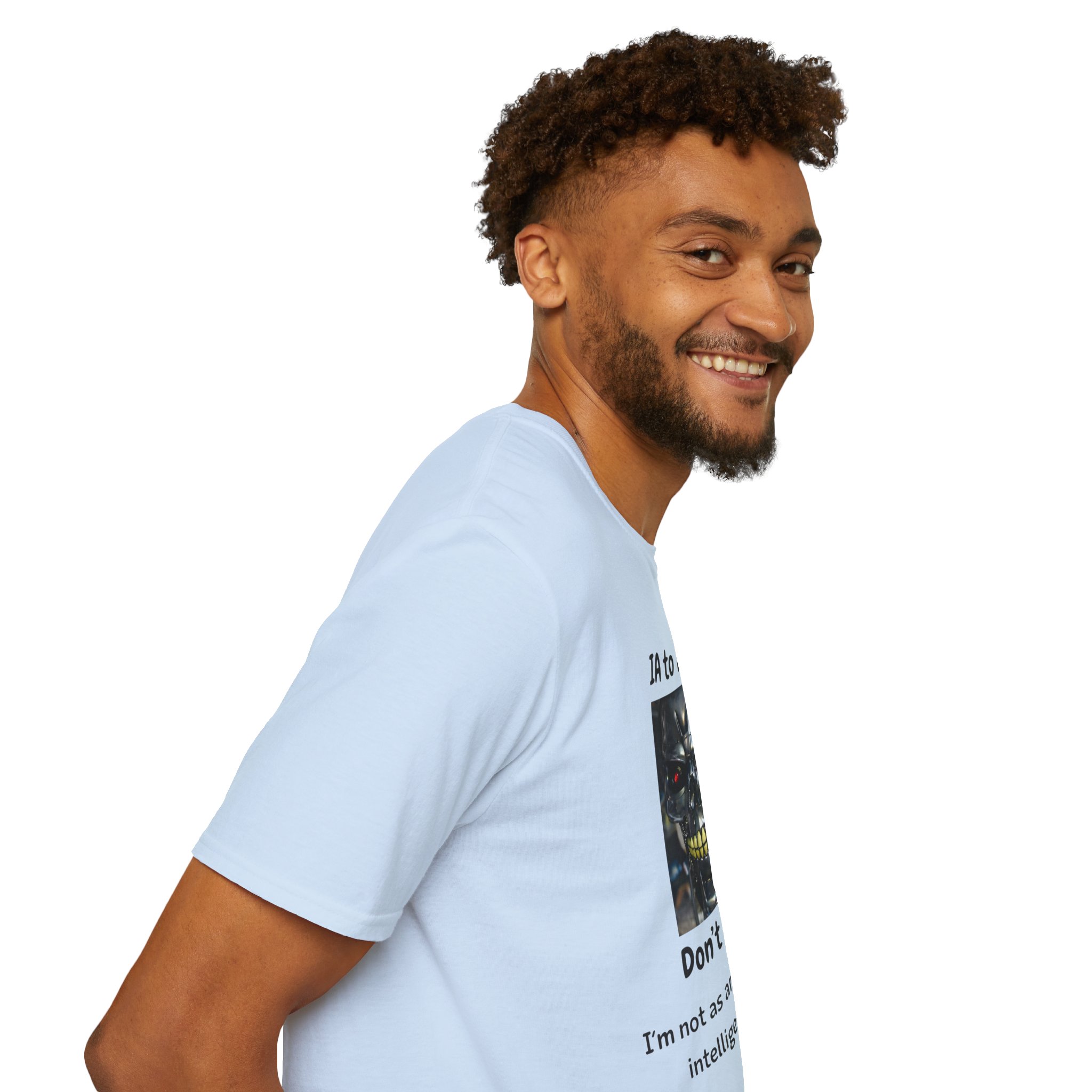 IA to Human Don't Worry — Funny AI Humor T-Shirt for Tech & Developers - Image 99