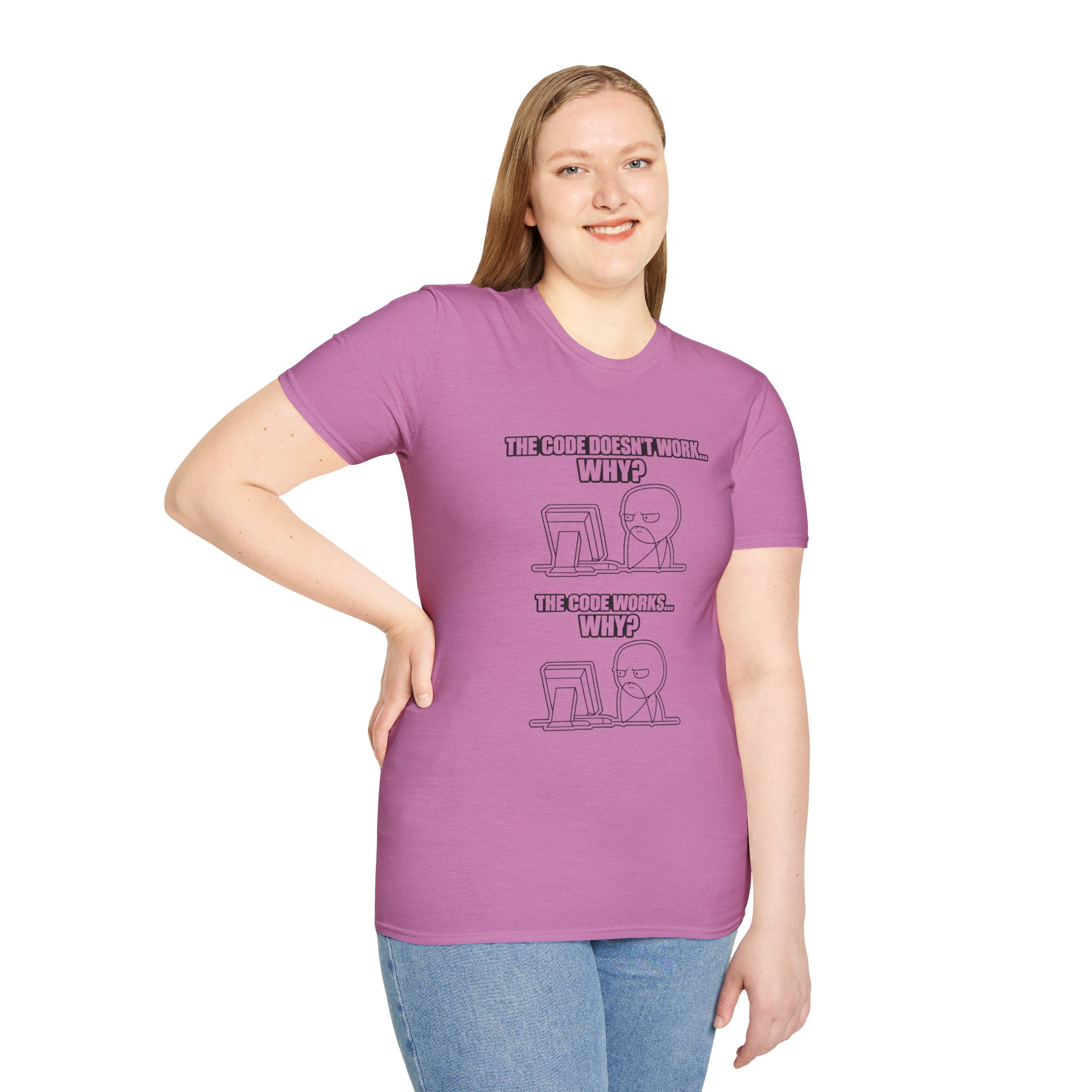 Now That Is a Powerful Cat — Funny AI Meme T-Shirt for Tech Nerds - Image 49