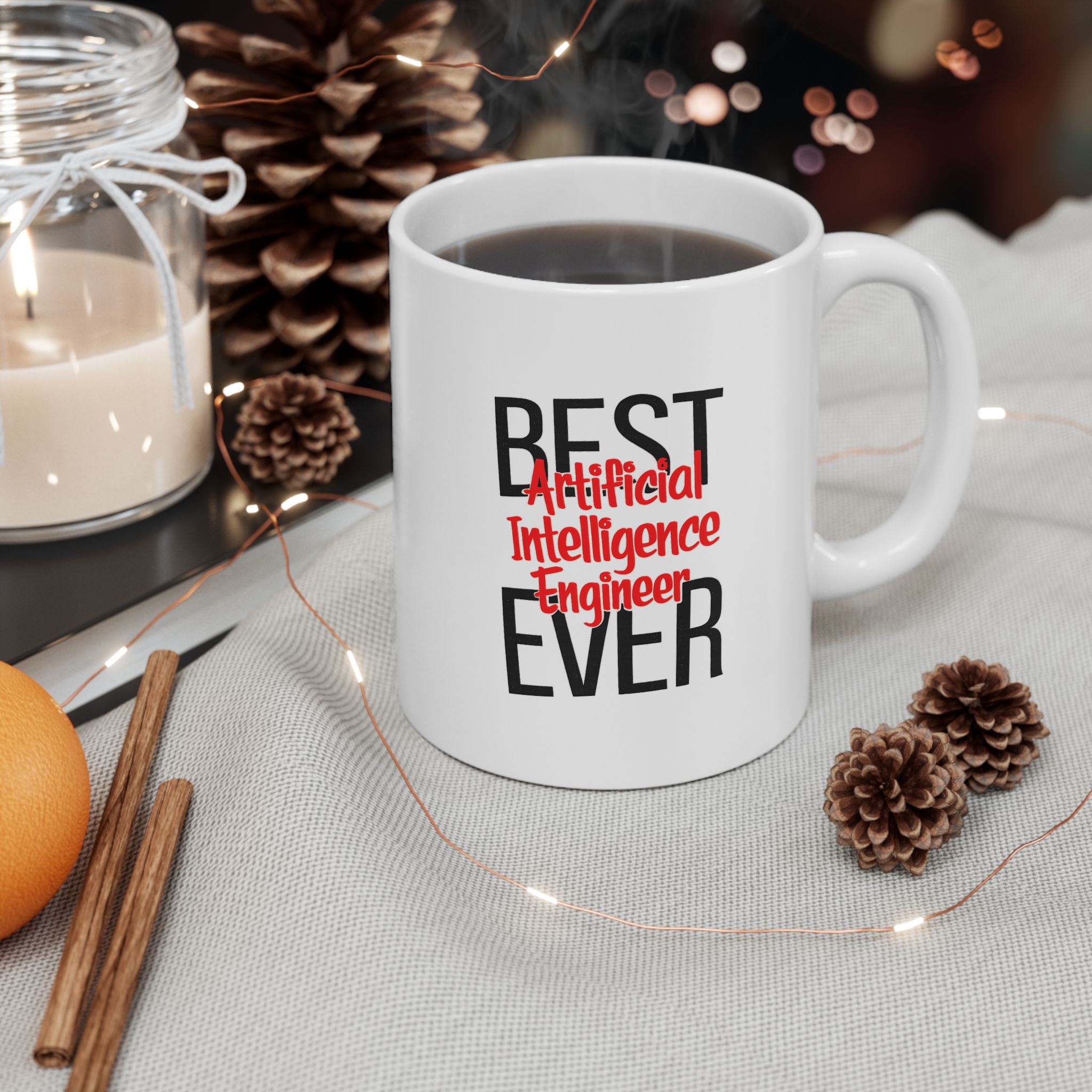 Best Artificial Intelligence Engineer Ever — Bold Tech Coffee Mug (11oz, 15oz) - Image 6