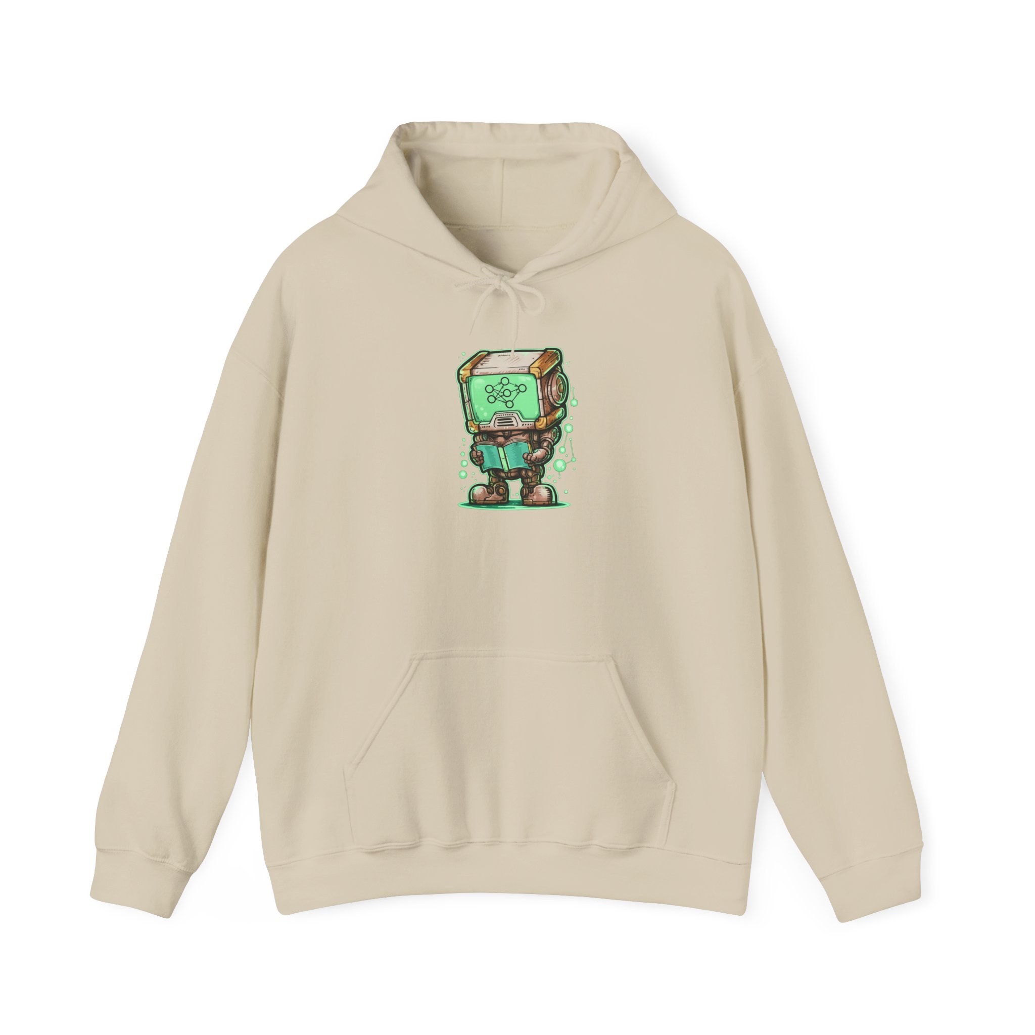 AI Robot Reading Hoodie | Neural Network Sweatshirt for ML Engineers - Image 37