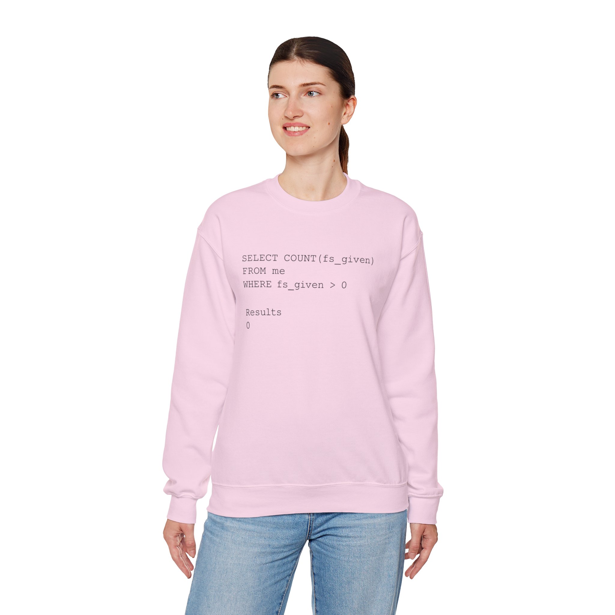 SELECT COUNT Funny SQL Sweatshirt for Data Engineers & Developers - Image 70