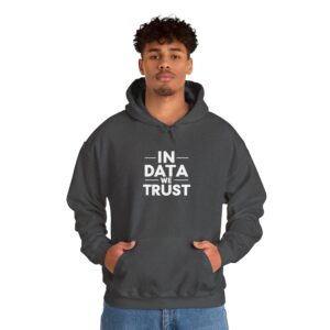 In Data We Trust – Funny Data Science Analyst Pullover Hoodie Gift