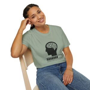 Machine Learning In Progress – Funny AI Brain Circuit Graphic T-Shirt