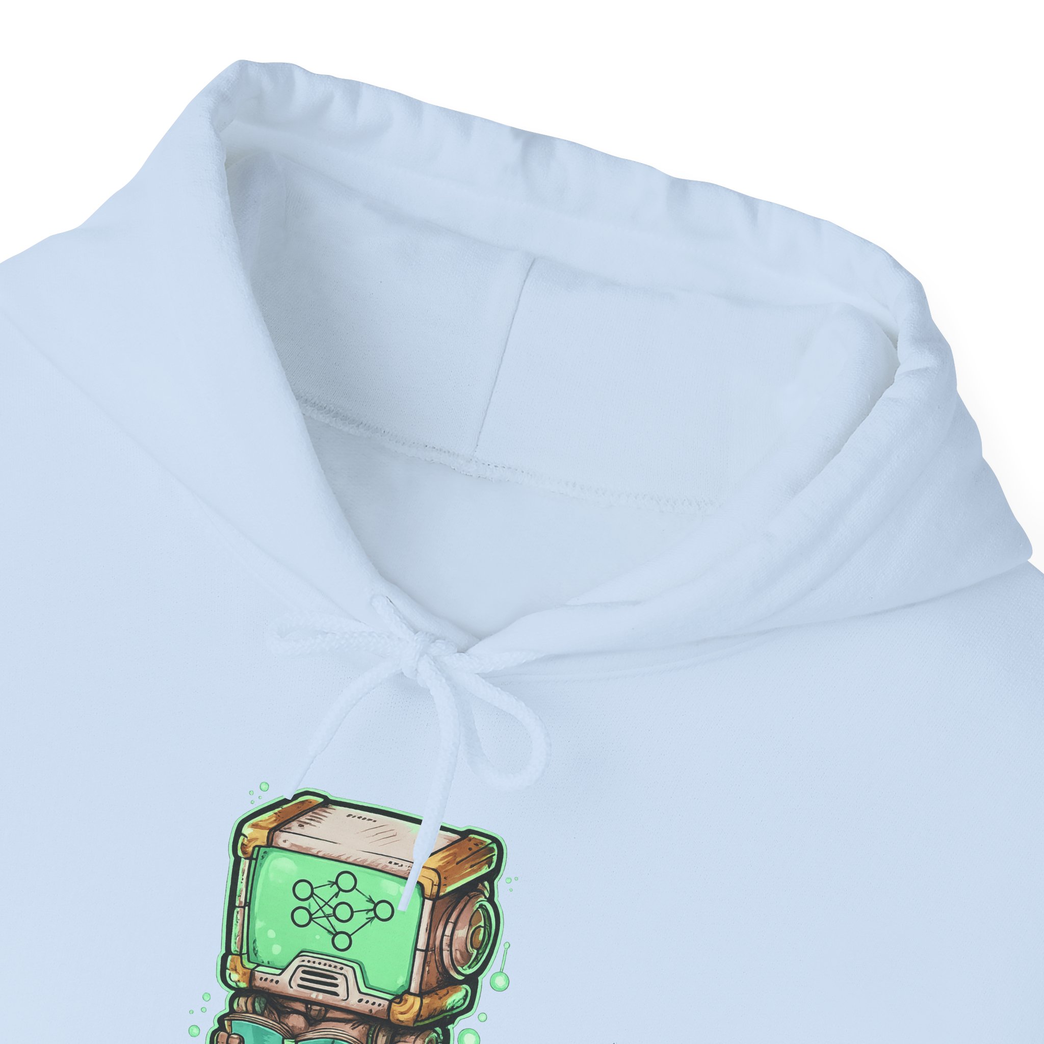 AI Robot Reading Hoodie | Neural Network Sweatshirt for ML Engineers - Image 77