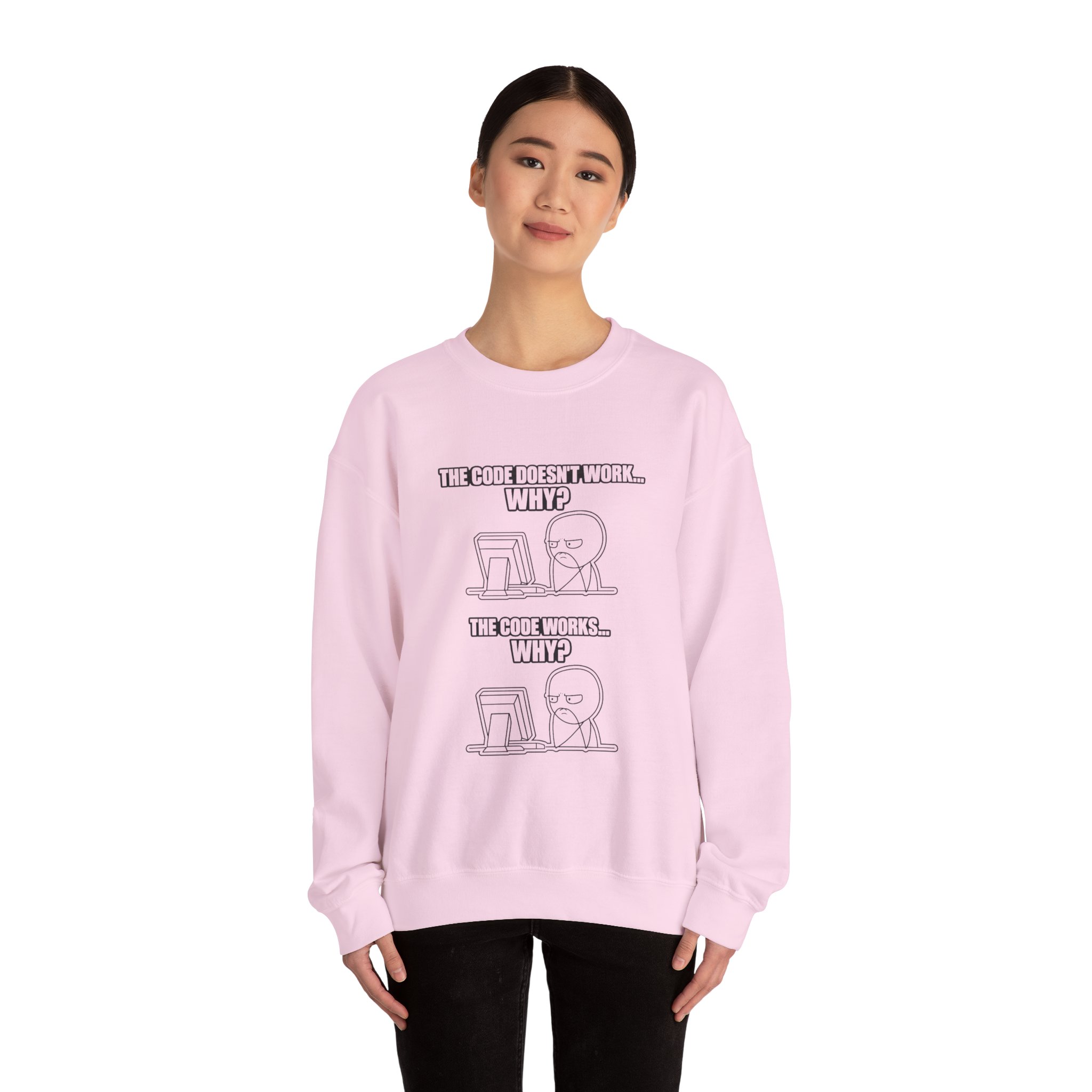 Now That Is a Powerful Cat — AI Meme Sweatshirt for Developers & Tech Fans - Image 5