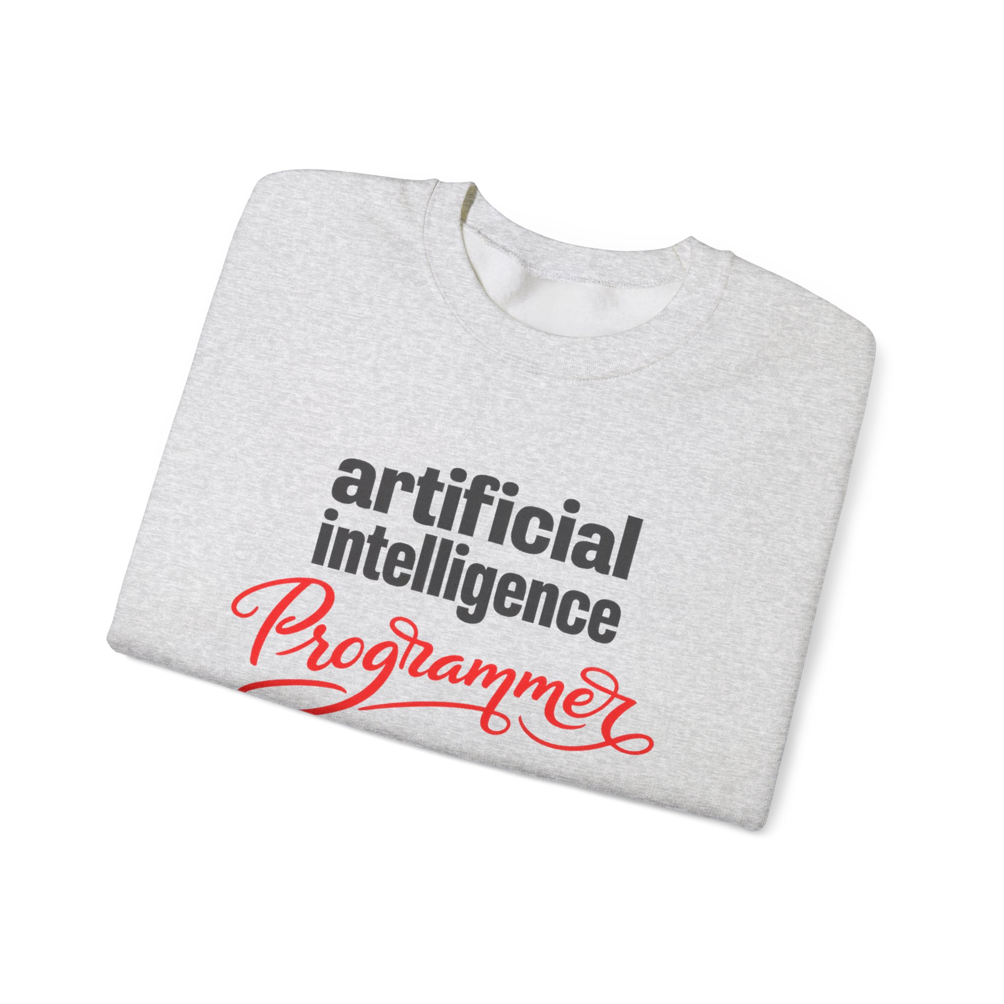 Artificial Intelligence Programmer Sweatshirt | Bold Script Developer Hoodie - Image 17