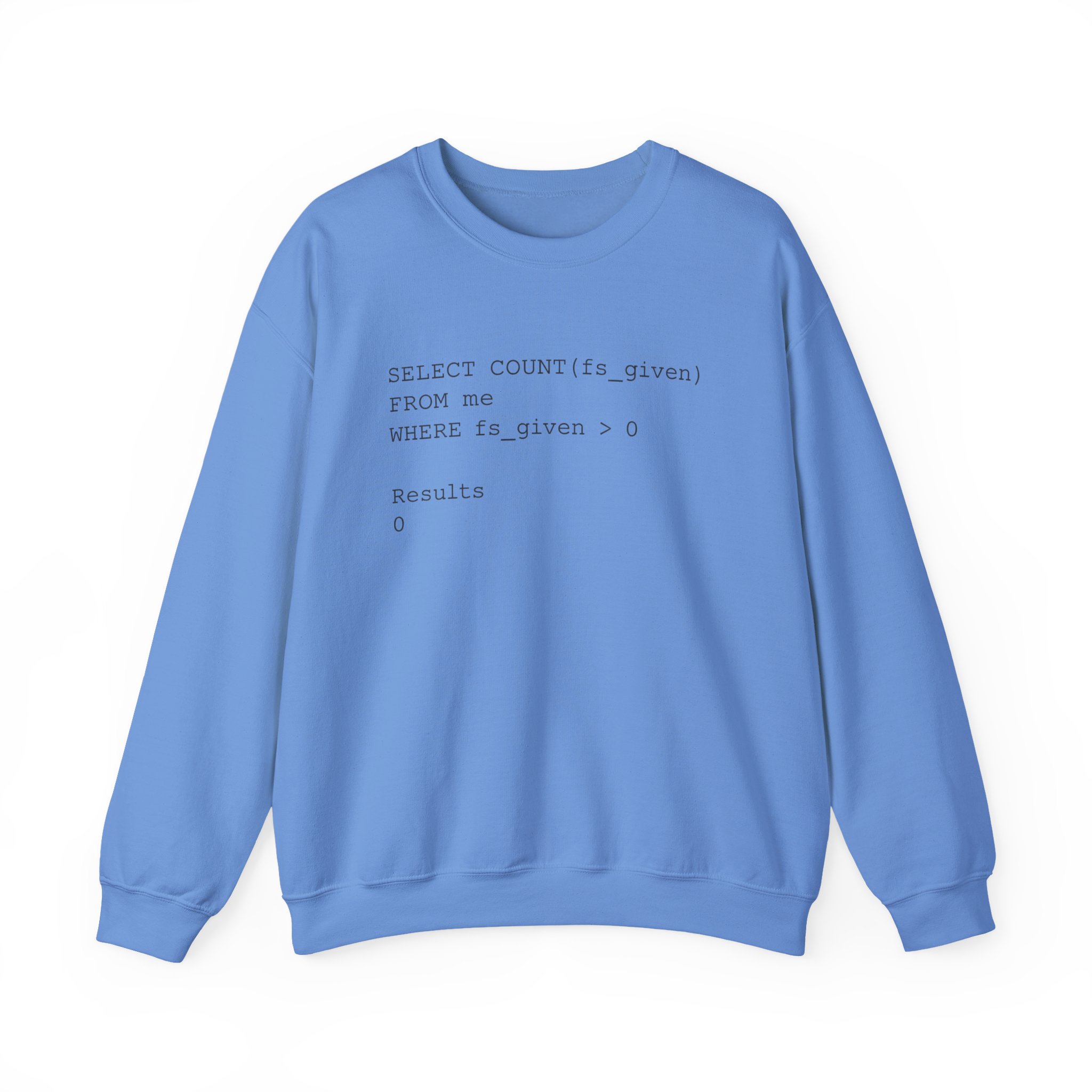SELECT COUNT Funny SQL Sweatshirt for Data Engineers & Developers - Image 55