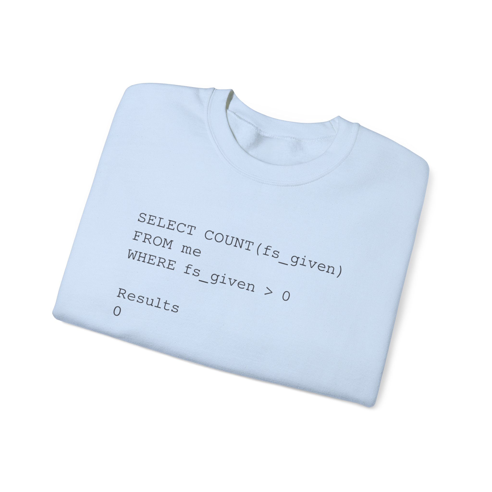SELECT COUNT Funny SQL Sweatshirt for Data Engineers & Developers - Image 4