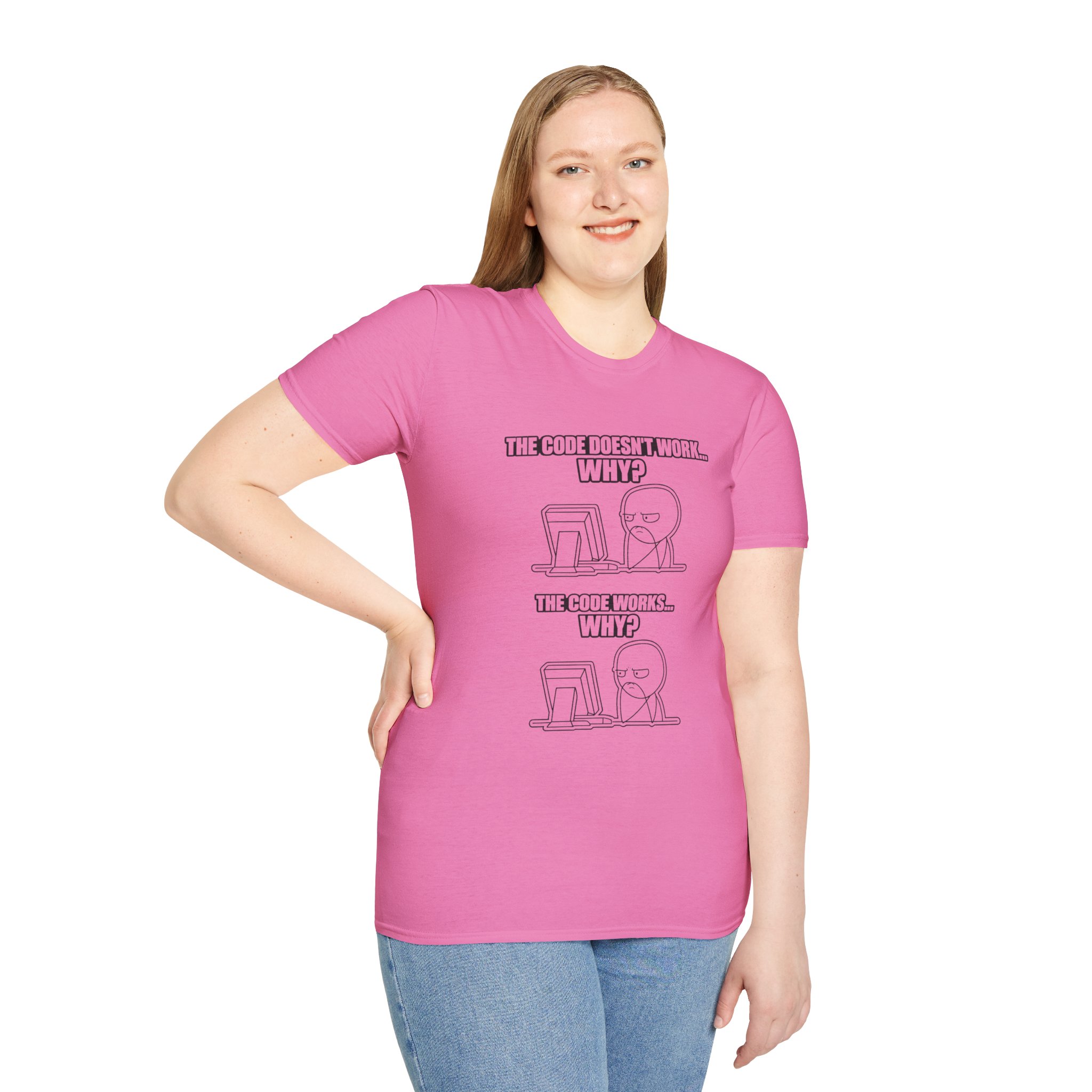 Now That Is a Powerful Cat — Funny AI Meme T-Shirt for Tech Nerds - Image 60