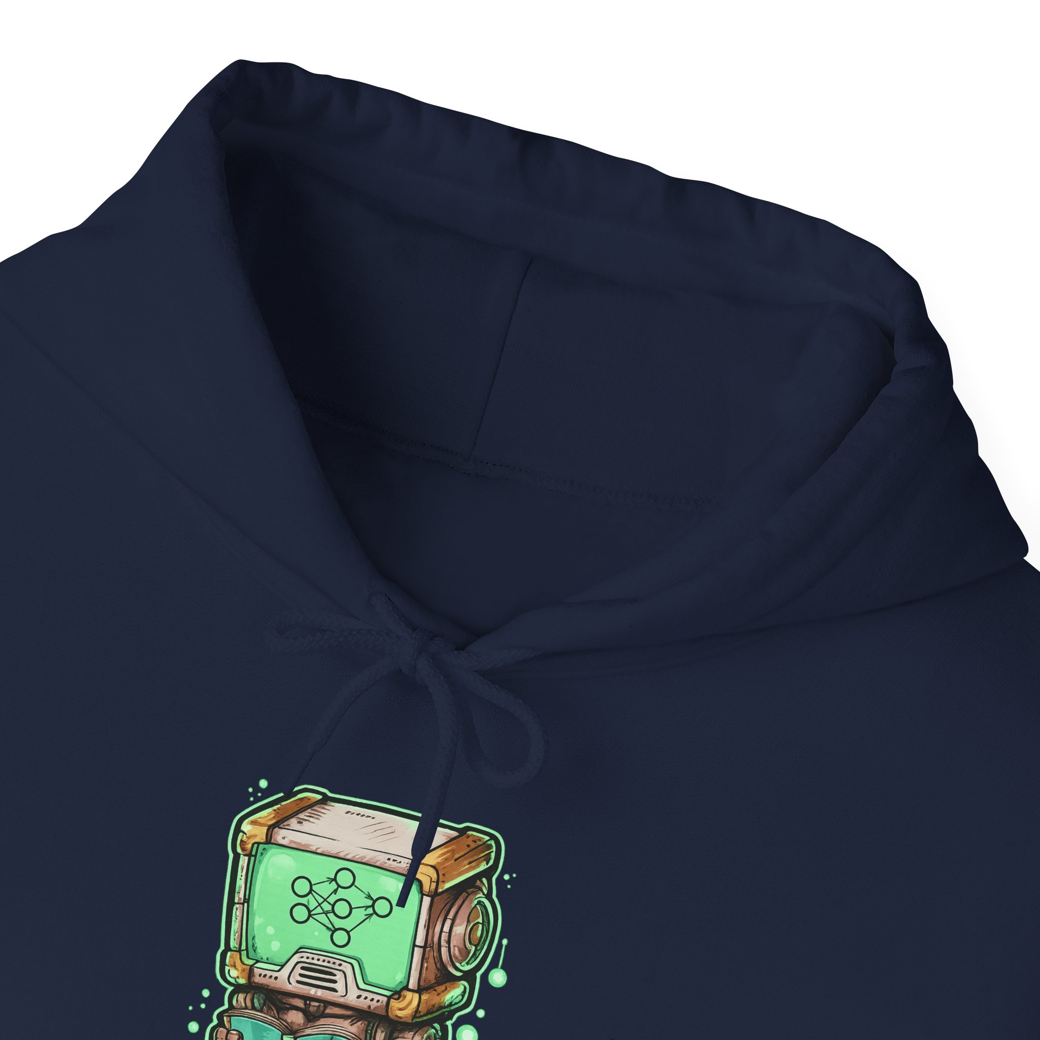 AI Robot Reading Hoodie | Neural Network Sweatshirt for ML Engineers - Image 95