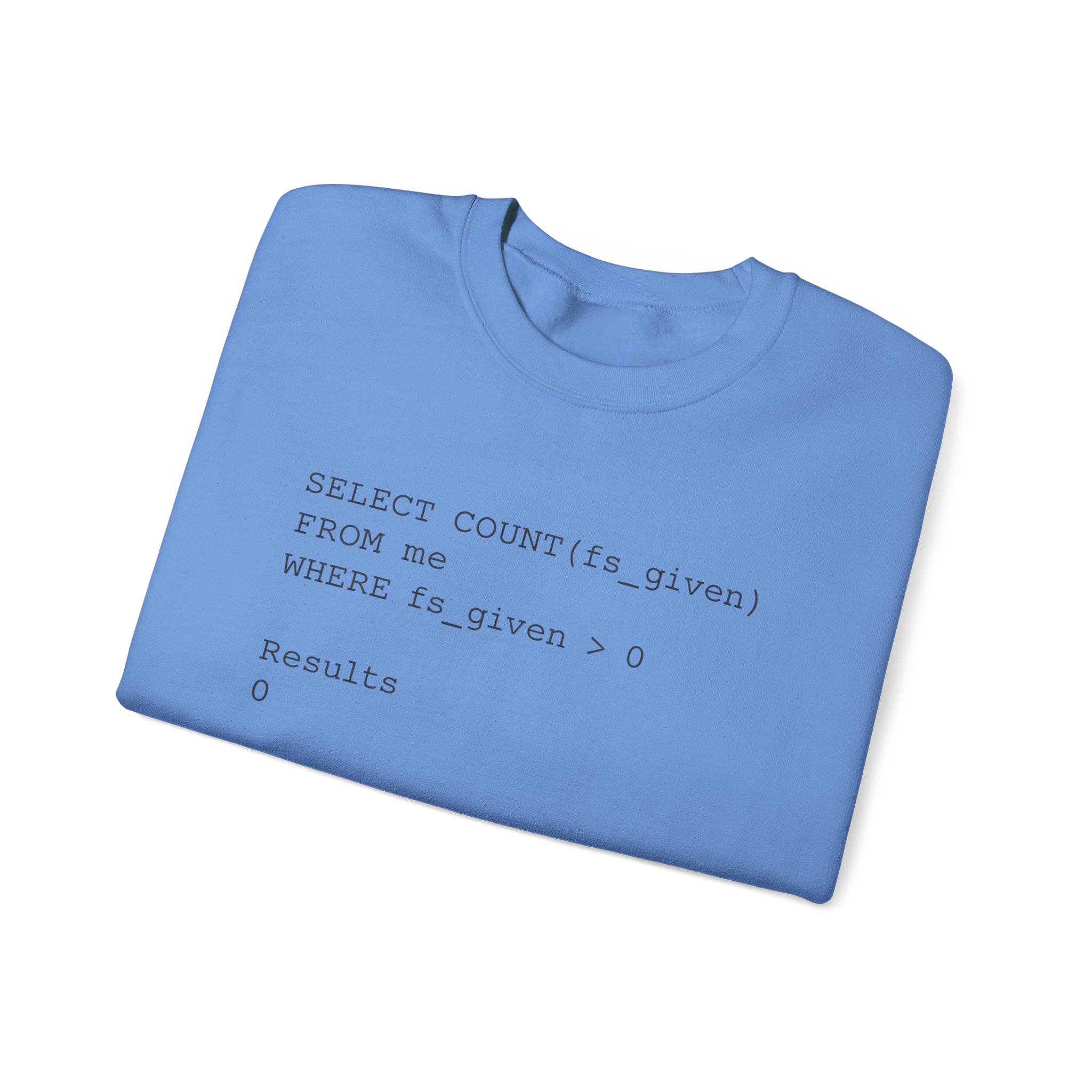 SELECT COUNT Funny SQL Sweatshirt for Data Engineers & Developers - Image 57