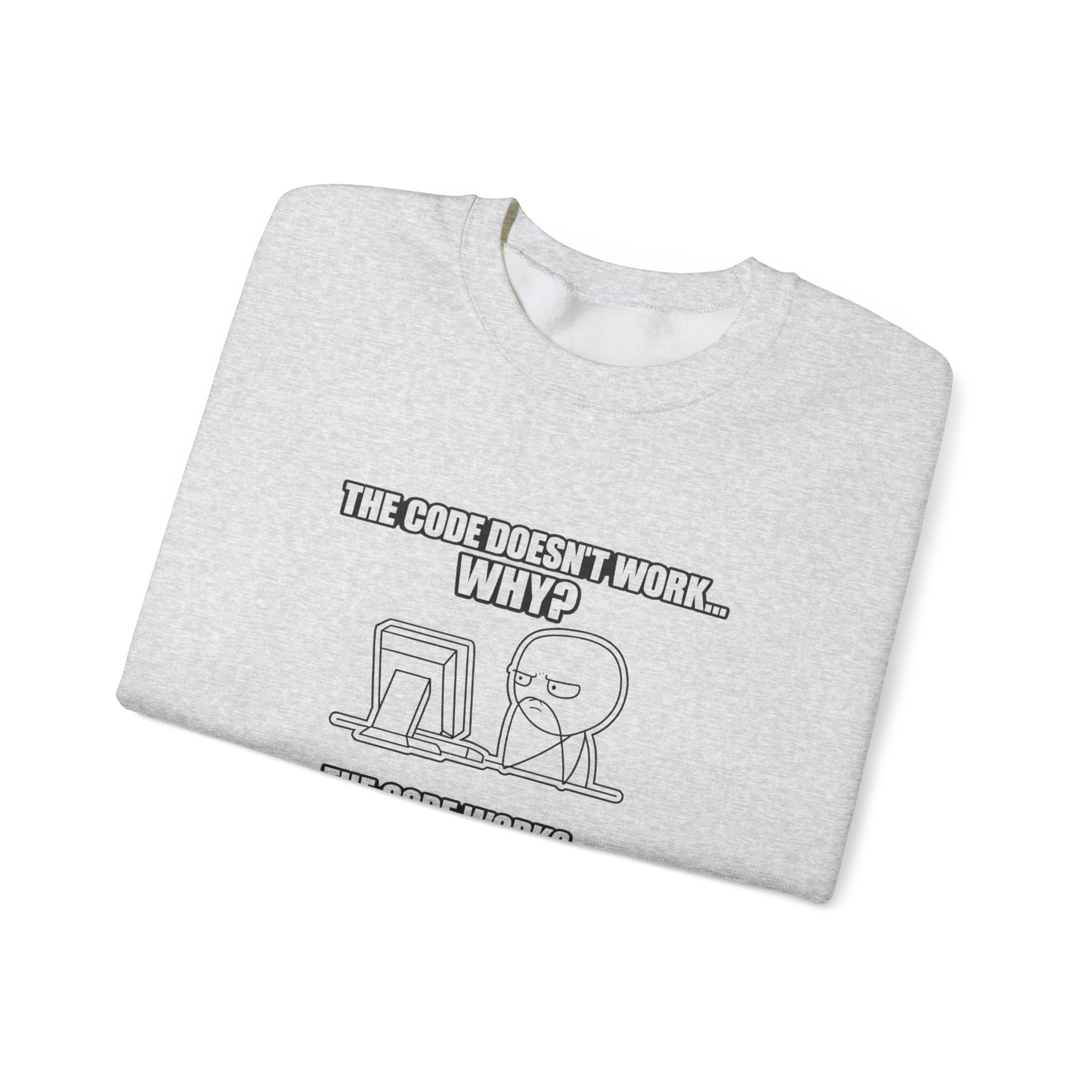 Now That Is a Powerful Cat — AI Meme Sweatshirt for Developers & Tech Fans - Image 30