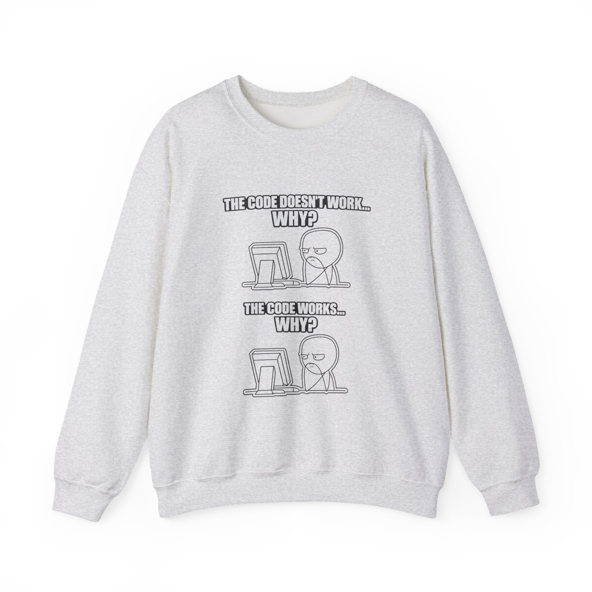 Now That Is a Powerful Cat — AI Meme Sweatshirt for Developers & Tech Fans - Image 19