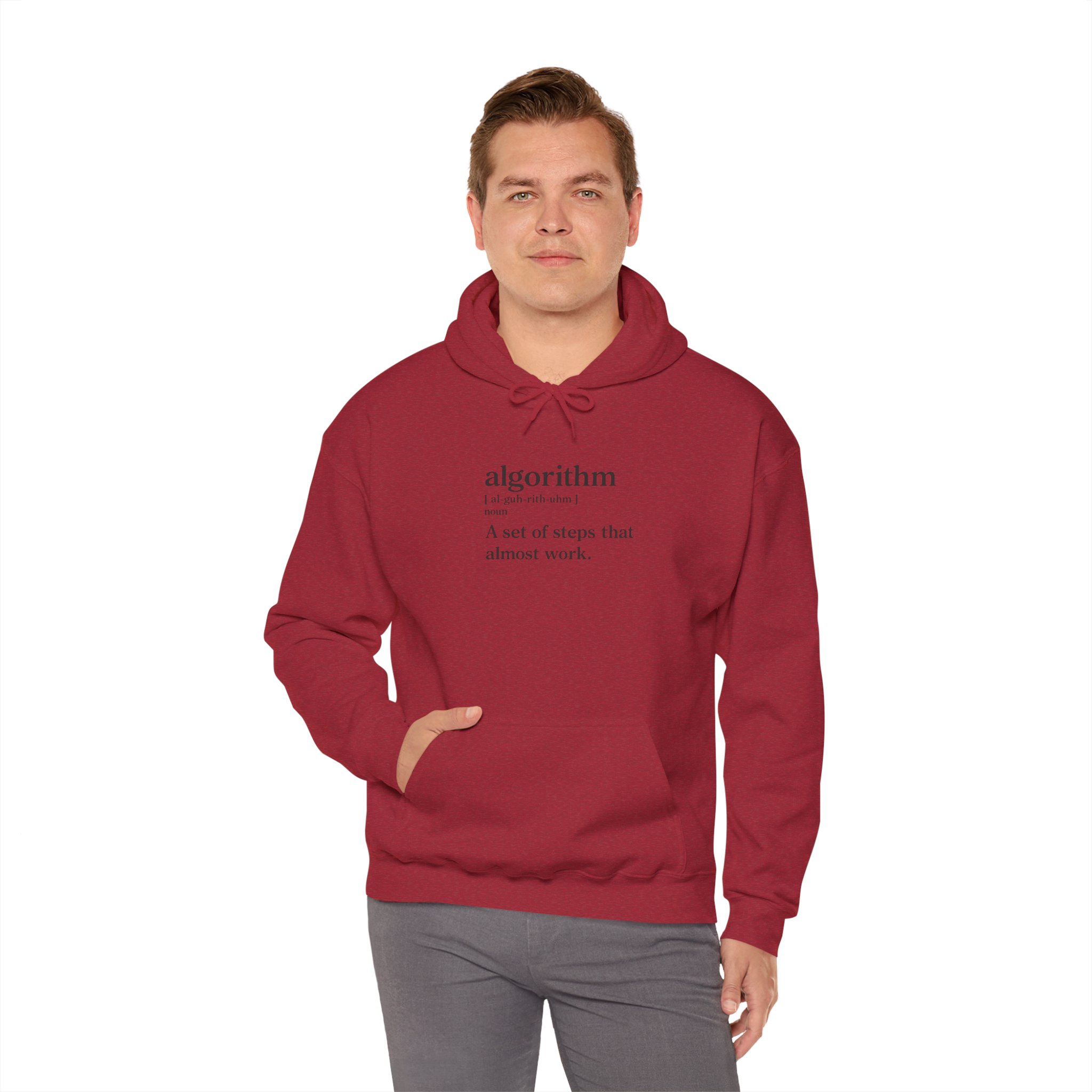 Algorithm Definition – A Set of Steps That Almost Work Funny Hoodie - Image 151