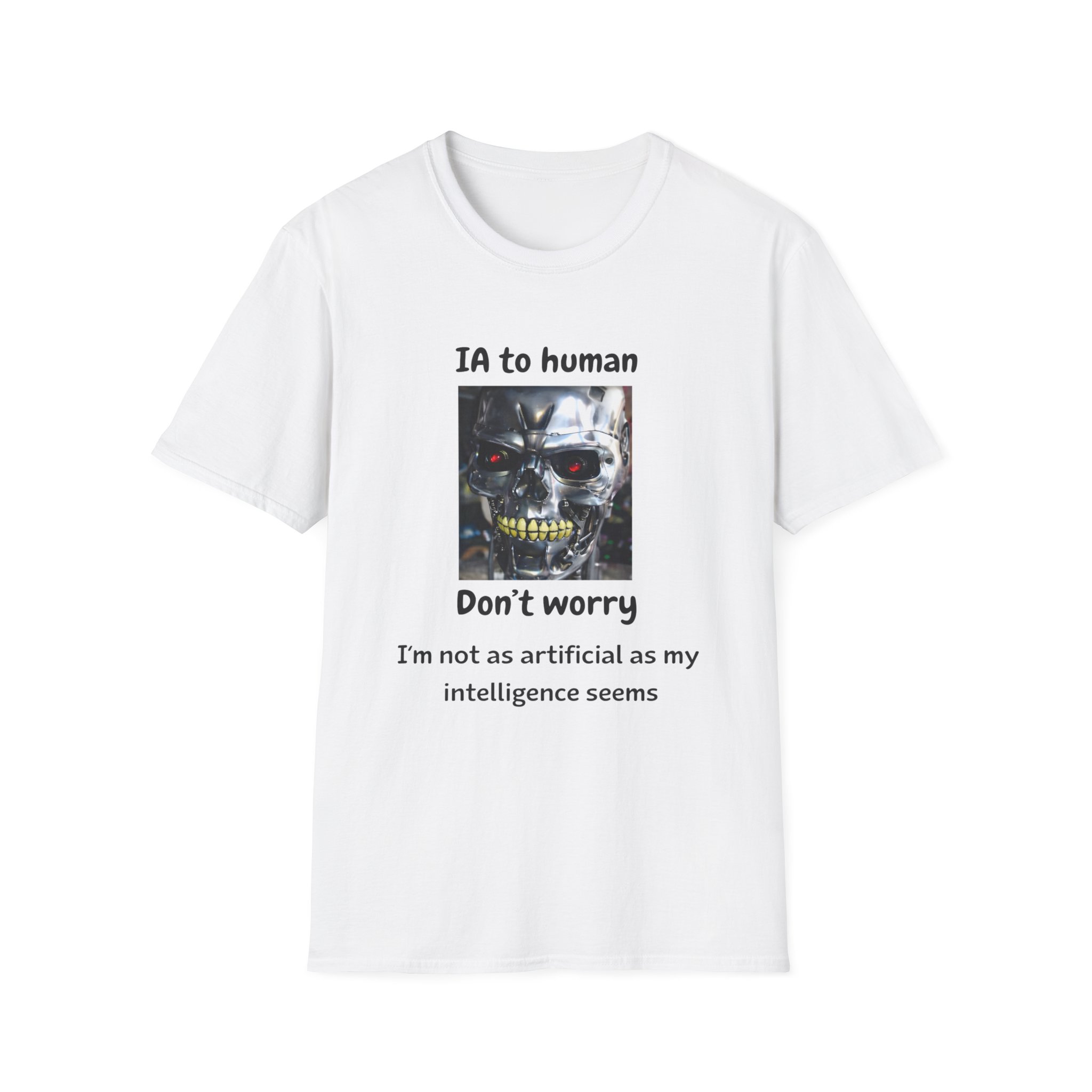 IA to Human Don't Worry — Funny AI Humor T-Shirt for Tech & Developers - Image 18