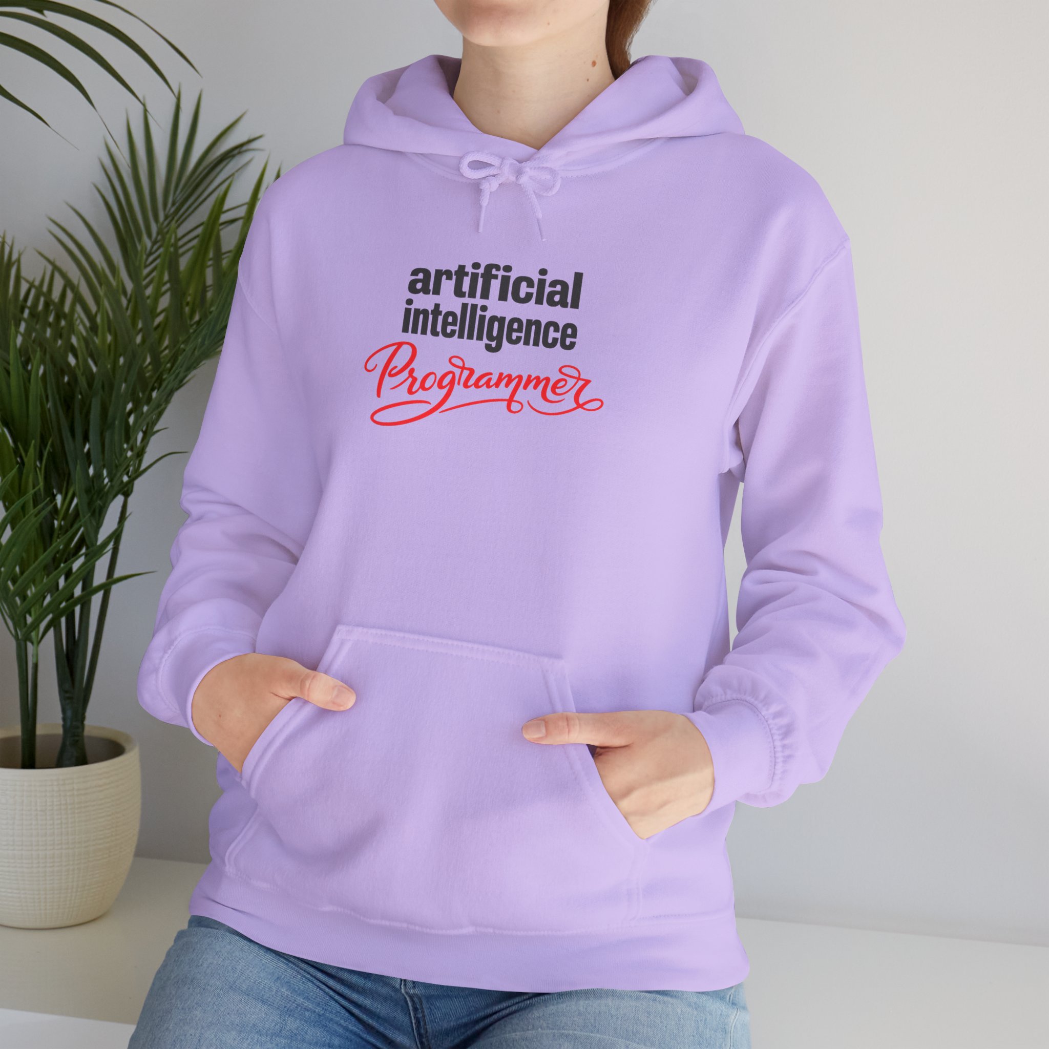 Artificial Intelligence Programmer Hoodie | Bold Script Developer Sweatshirt - Image 79