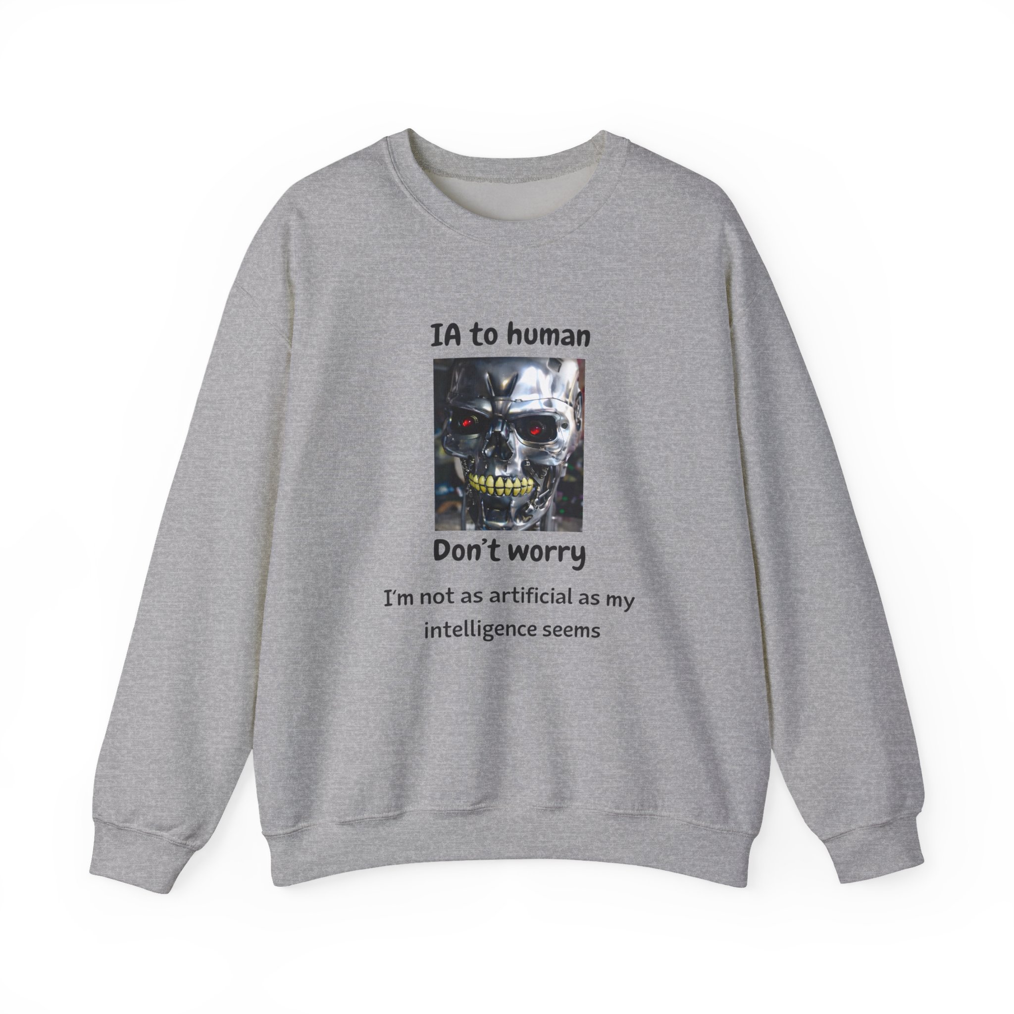 IA to Human Don't Worry — Funny AI Sweatshirt Gift for Developers - Image 50