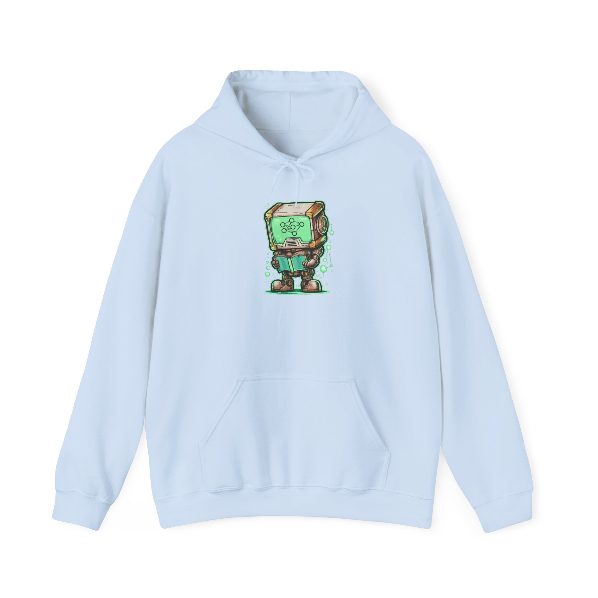 AI Robot Reading Hoodie | Neural Network Sweatshirt for ML Engineers - Image 73