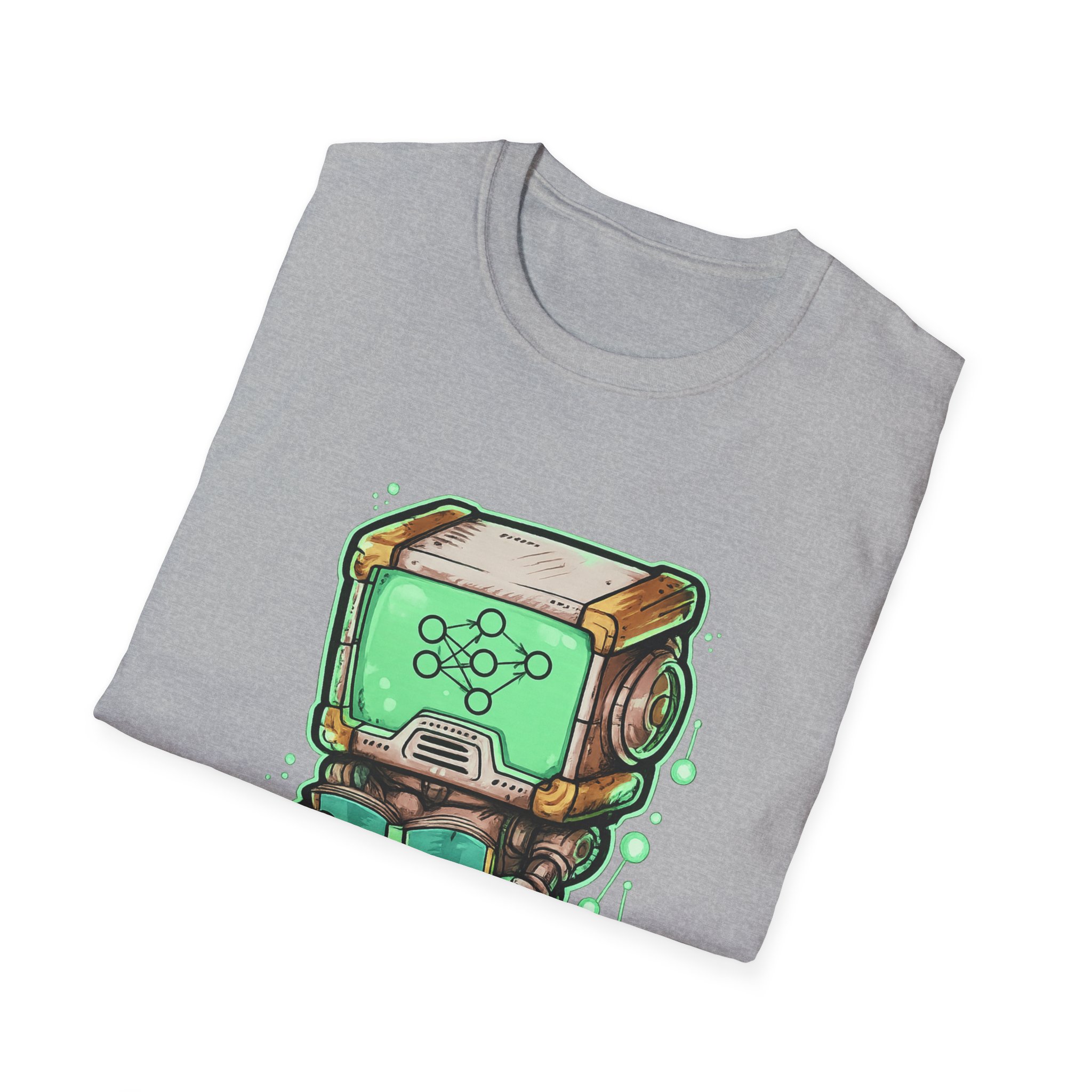 AI Robot Reading Tee | Neural Network Shirt for ML Engineers - Image 40
