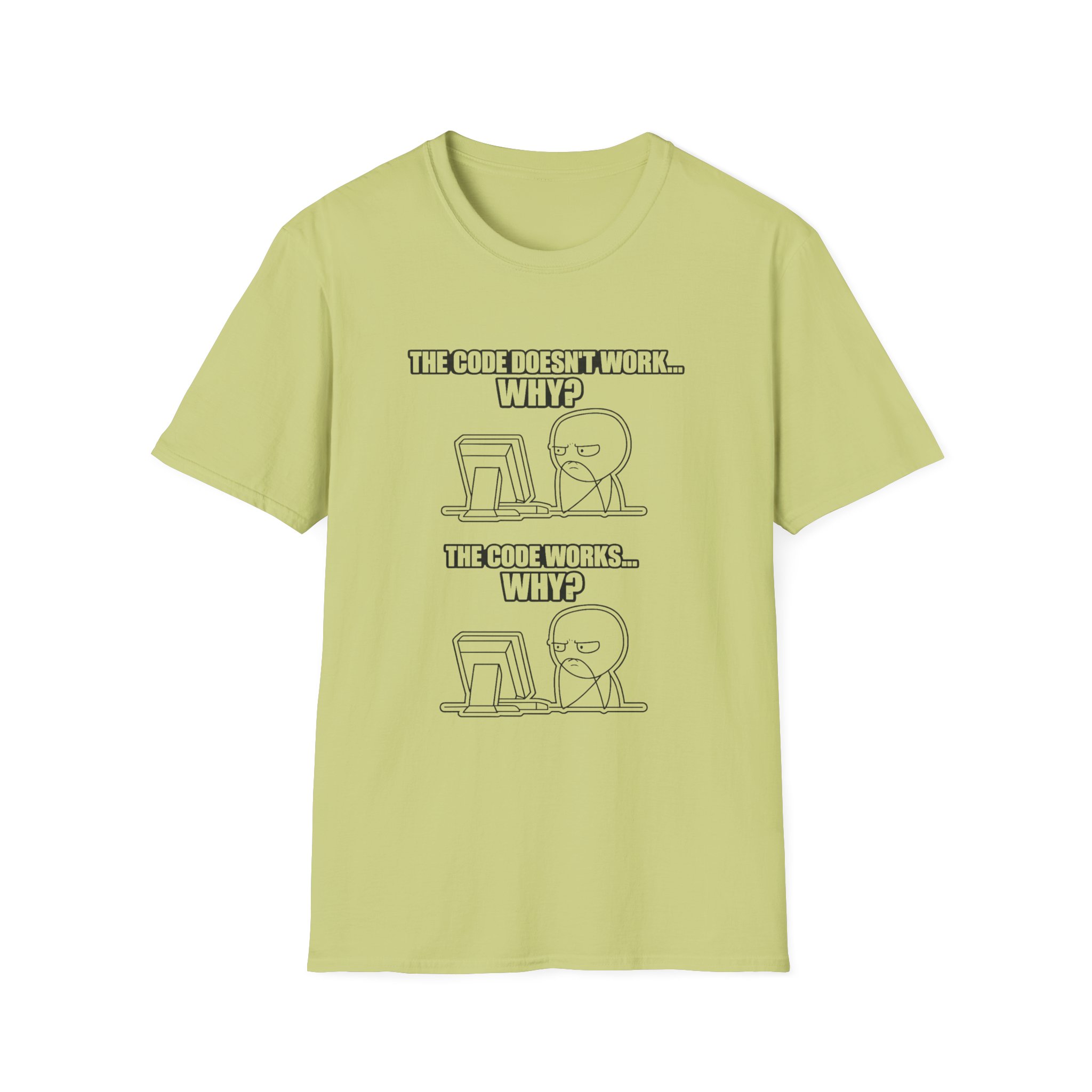 Now That Is a Powerful Cat — Funny AI Meme T-Shirt for Tech Nerds - Image 155