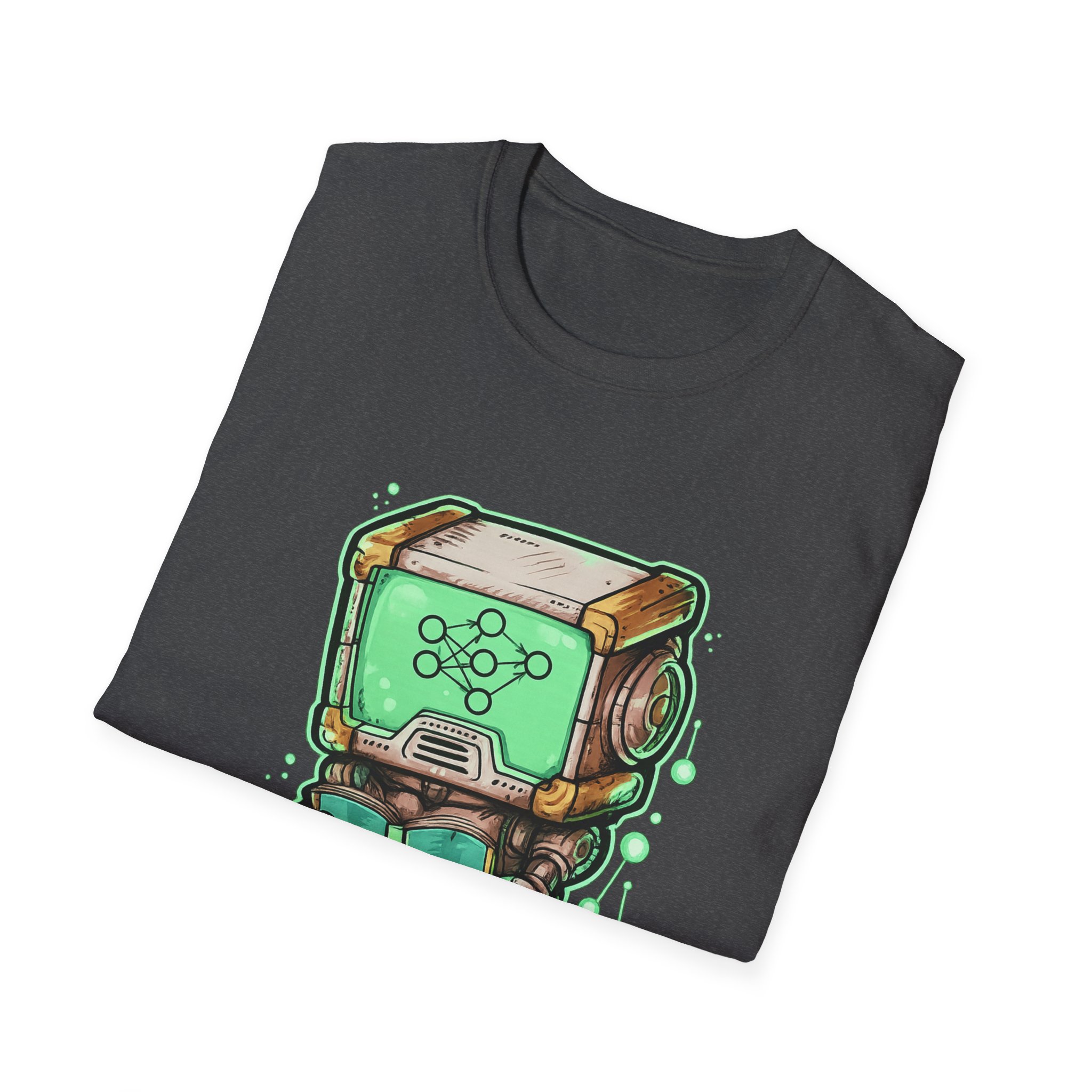 AI Robot Reading Tee | Neural Network Shirt for ML Engineers - Image 94
