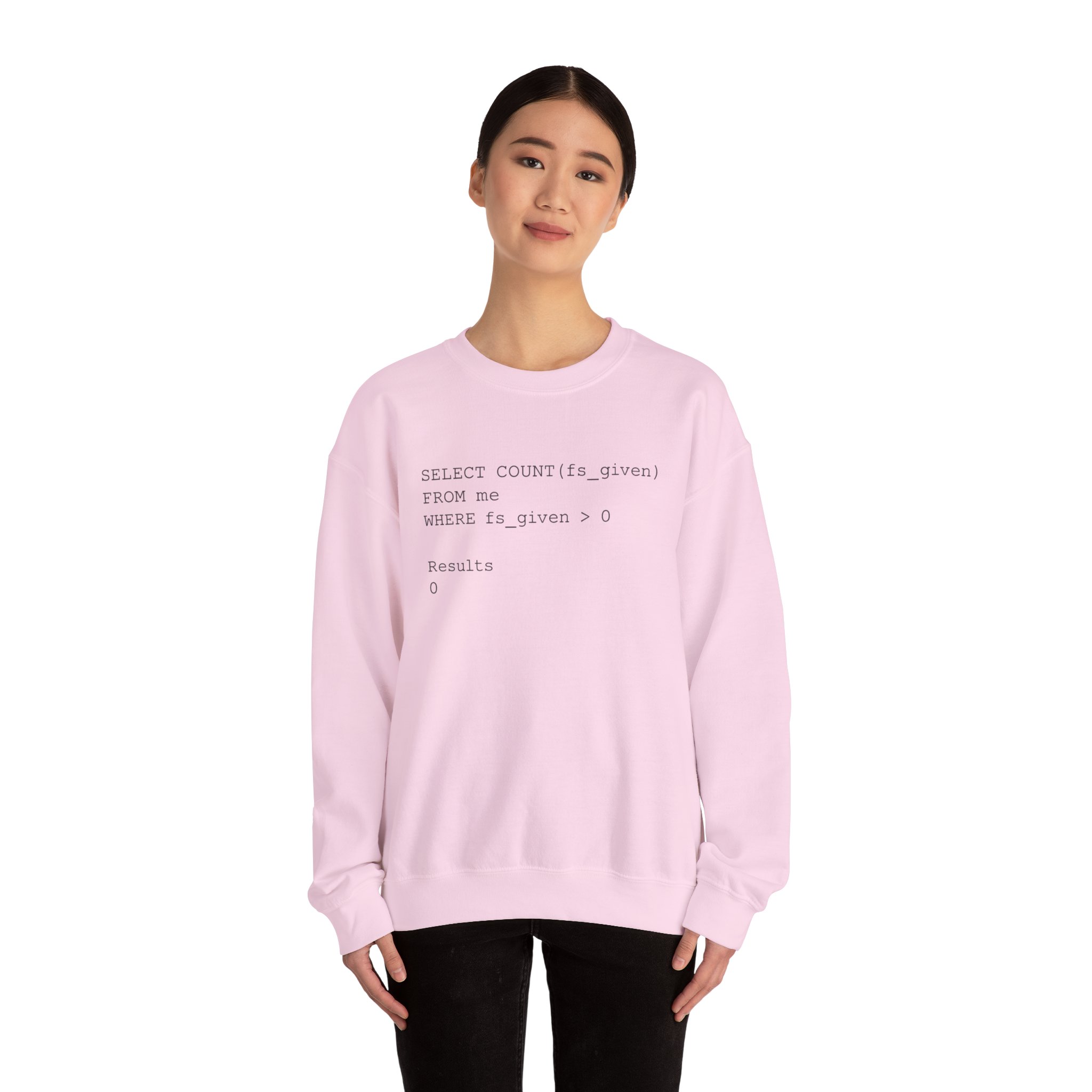 SELECT COUNT Funny SQL Sweatshirt for Data Engineers & Developers - Image 67