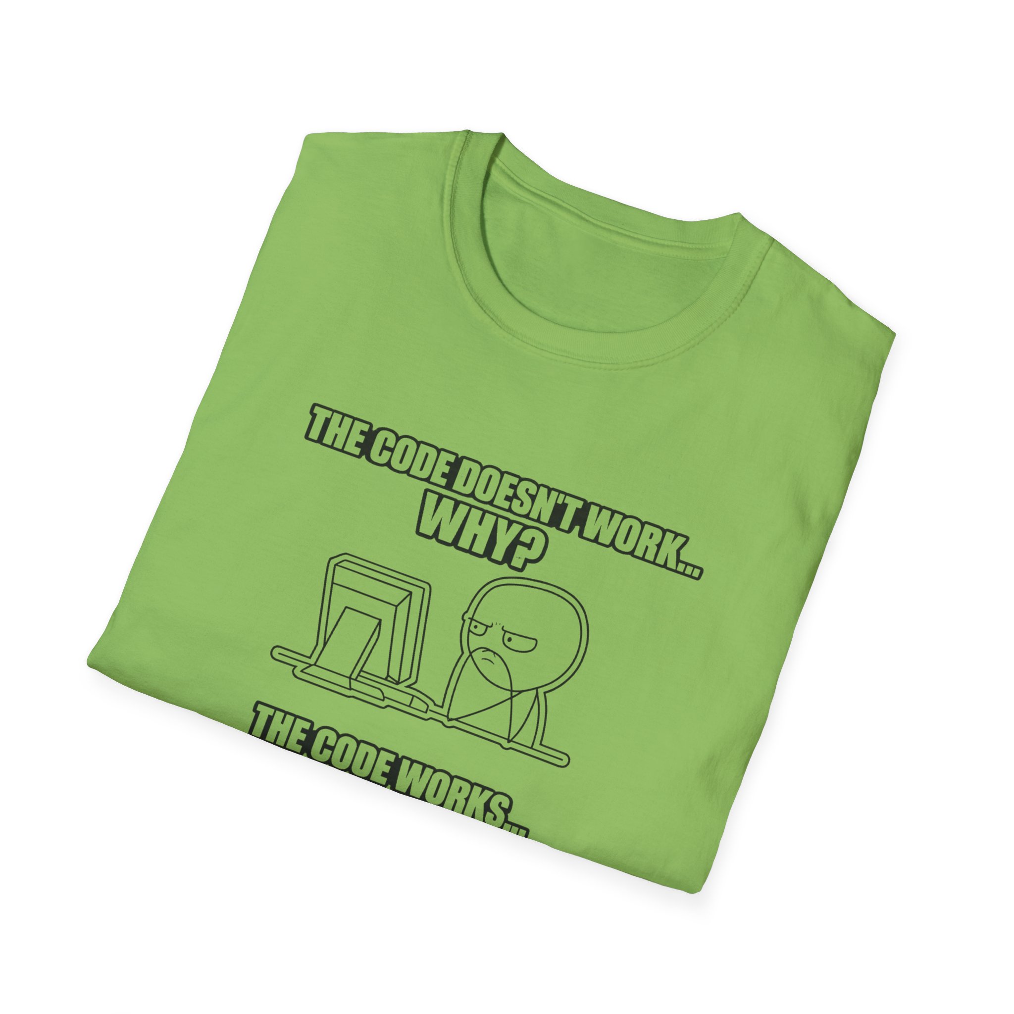 Now That Is a Powerful Cat — Funny AI Meme T-Shirt for Tech Nerds - Image 114