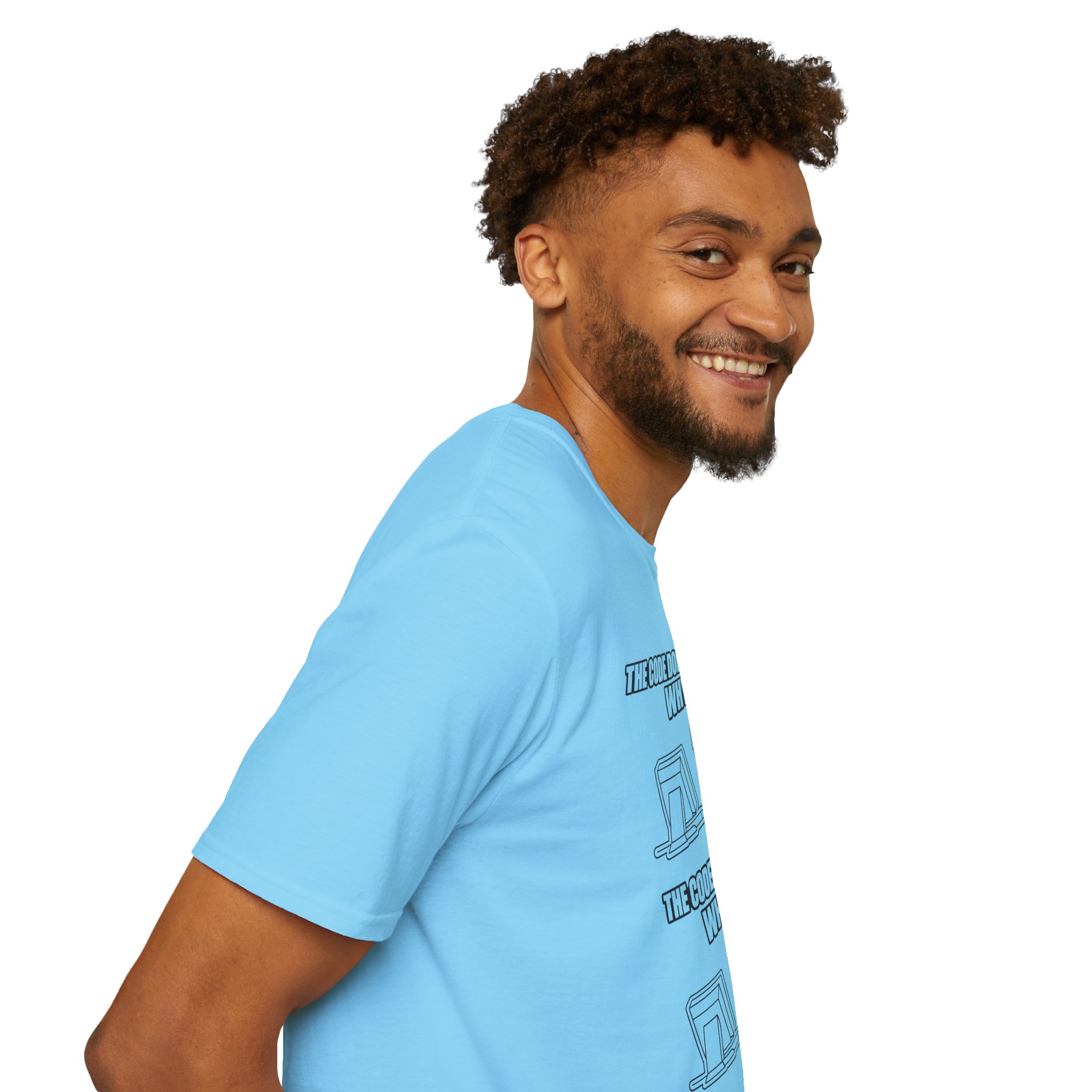 Now That Is a Powerful Cat — Funny AI Meme T-Shirt for Tech Nerds - Image 152