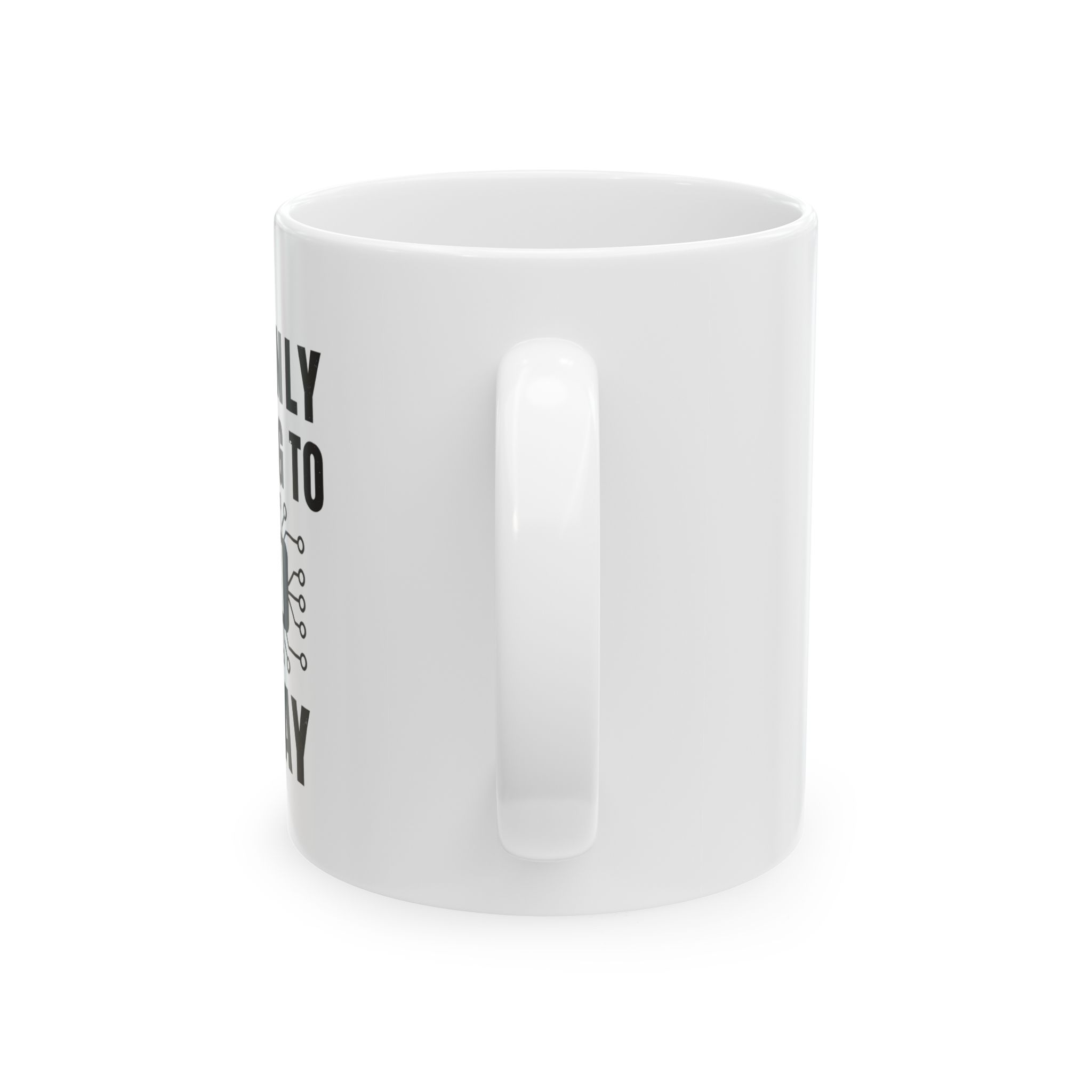 I'm Only Talking to AI Today Mug | Funny Introvert Tech Coffee Cup Gift - Image 4